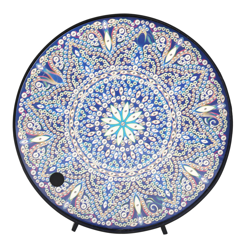 Diamantmalerei-nachtlicht, Mandala-muster In Sonderform, Heimdekoration Zxd020