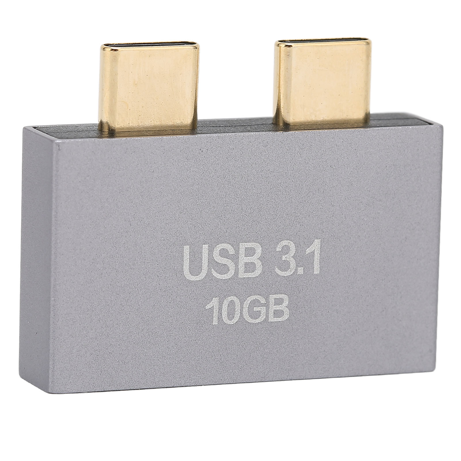 Mini Dual Type-c Tragbarer Hub Usb Typ-c Adapter Für Macbook Und Laptop (typ-c Stecker Auf Usb Buchse, Typ-c Buchse)