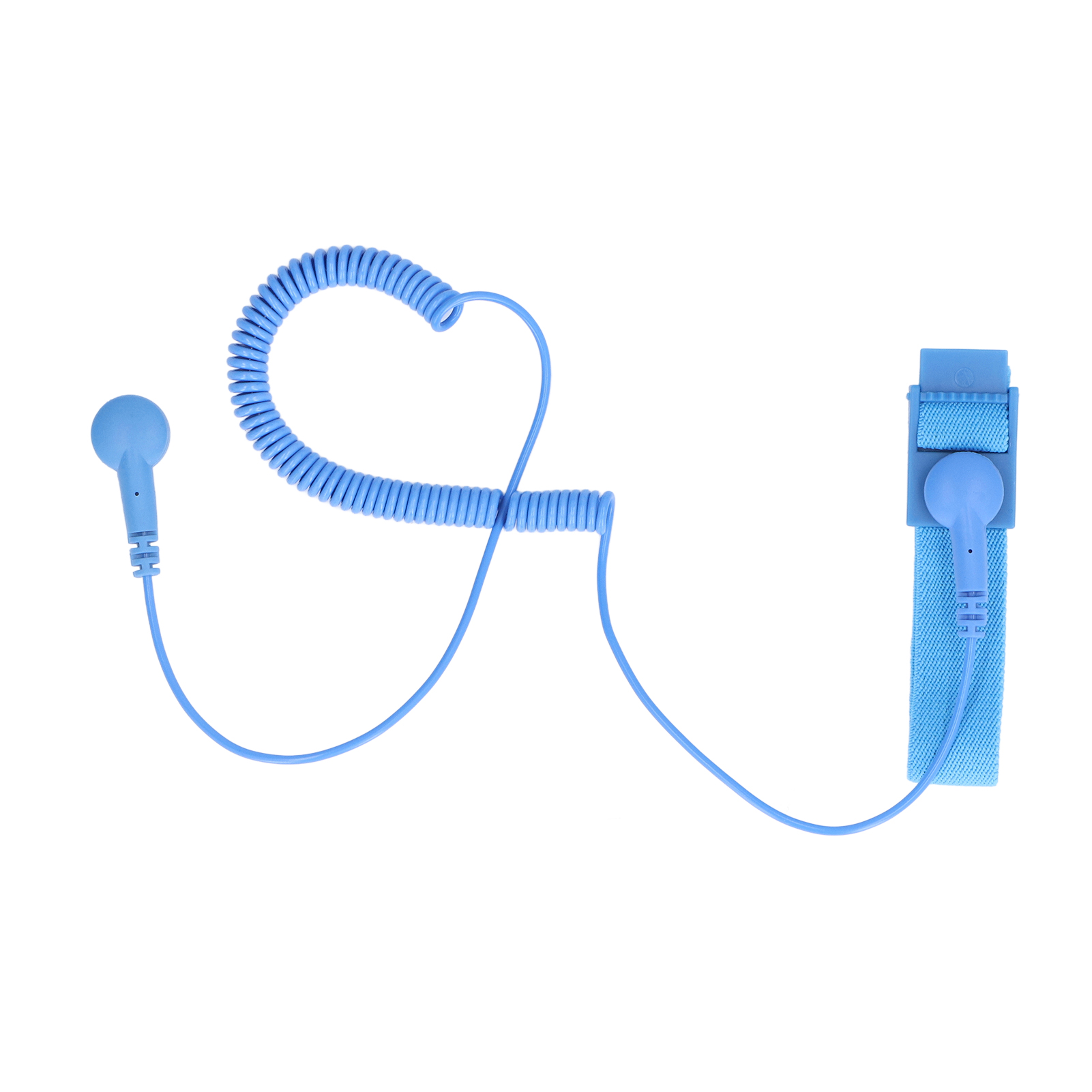 Wiederverwendbares Antistatisches Armband Mit Erdungsdraht Und Langem Blauen Gummiband