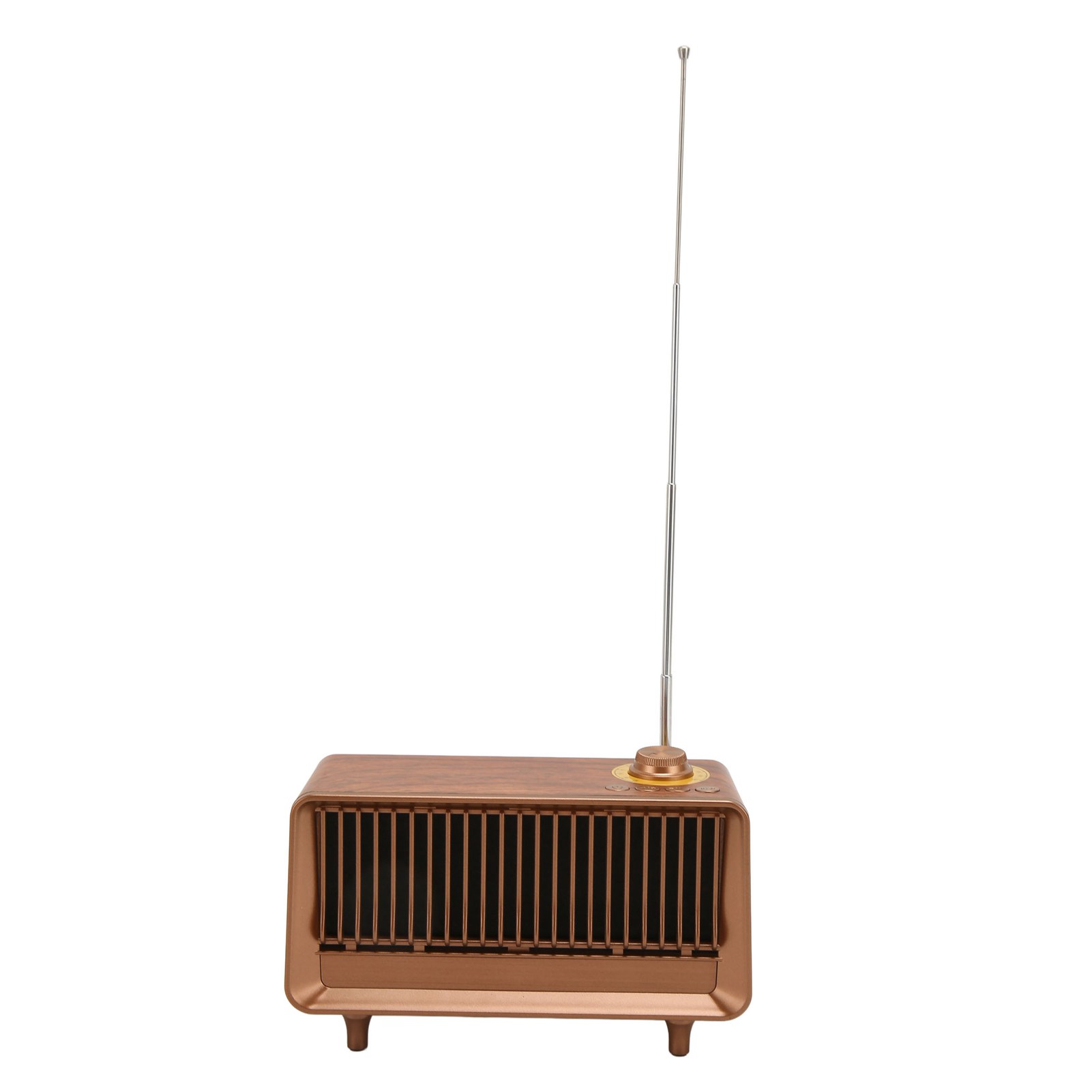 Tragbarer, Wiederaufladbarer Hifi-stereo-retro-bluetooth-lautsprecher, Kompatibel Mit Usb-sticks Und Speicherkarten, Drahtloses Fm-radio