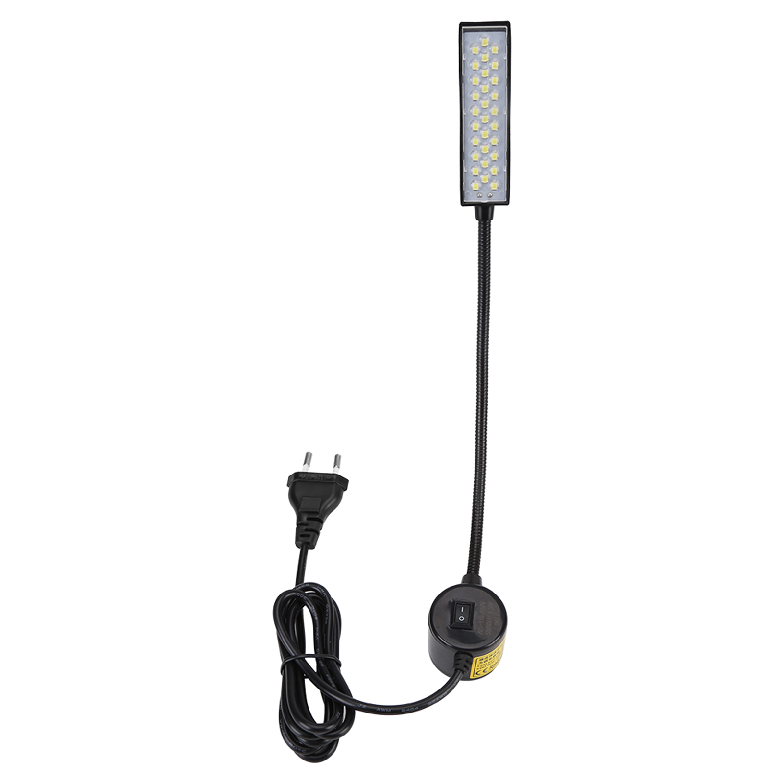30-led-lampe Mit Magnetfußschalter Zur Beleuchtung Von Nähmaschinenarbeitsplätzen (eu-stecker 110-240 V)