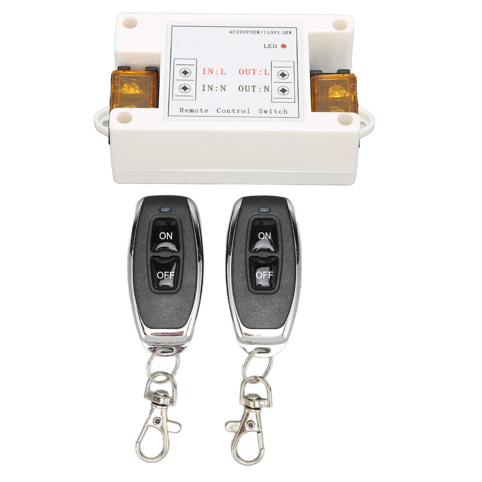 433-mhz-multifunktions-funkschalter Mit Relais Für Elektrische Türen, Led-autobeleuchtung, Ac 85–260 V