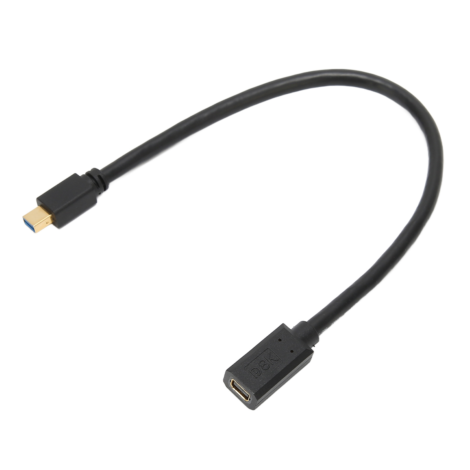 Mini Displayport 1.4 Kabel (ca. 30 Cm) Stecker Auf Mini Displayport Buchse, 8k 60 Hz, Stabil Und Sicher Für Pc, Fernseher Und Projektor.