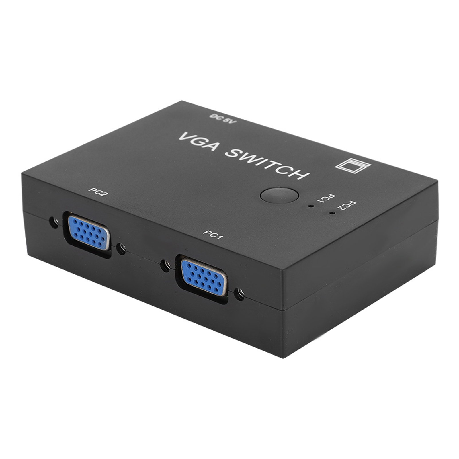 Vga-adapter Mit 2 Eingängen Und 1 Ausgang, Computerzubehör Mit Host-schalter Für Hd-display