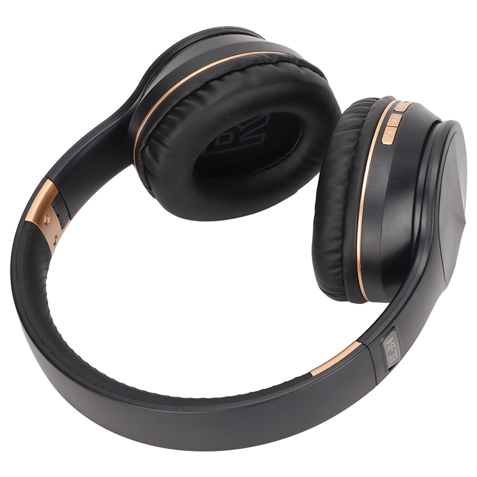 Elb4 Multifunktionale, Faltbare, Kabellose Bluetooth-kopfhörer Für Sport Und Gaming (schwarz Und Gold)