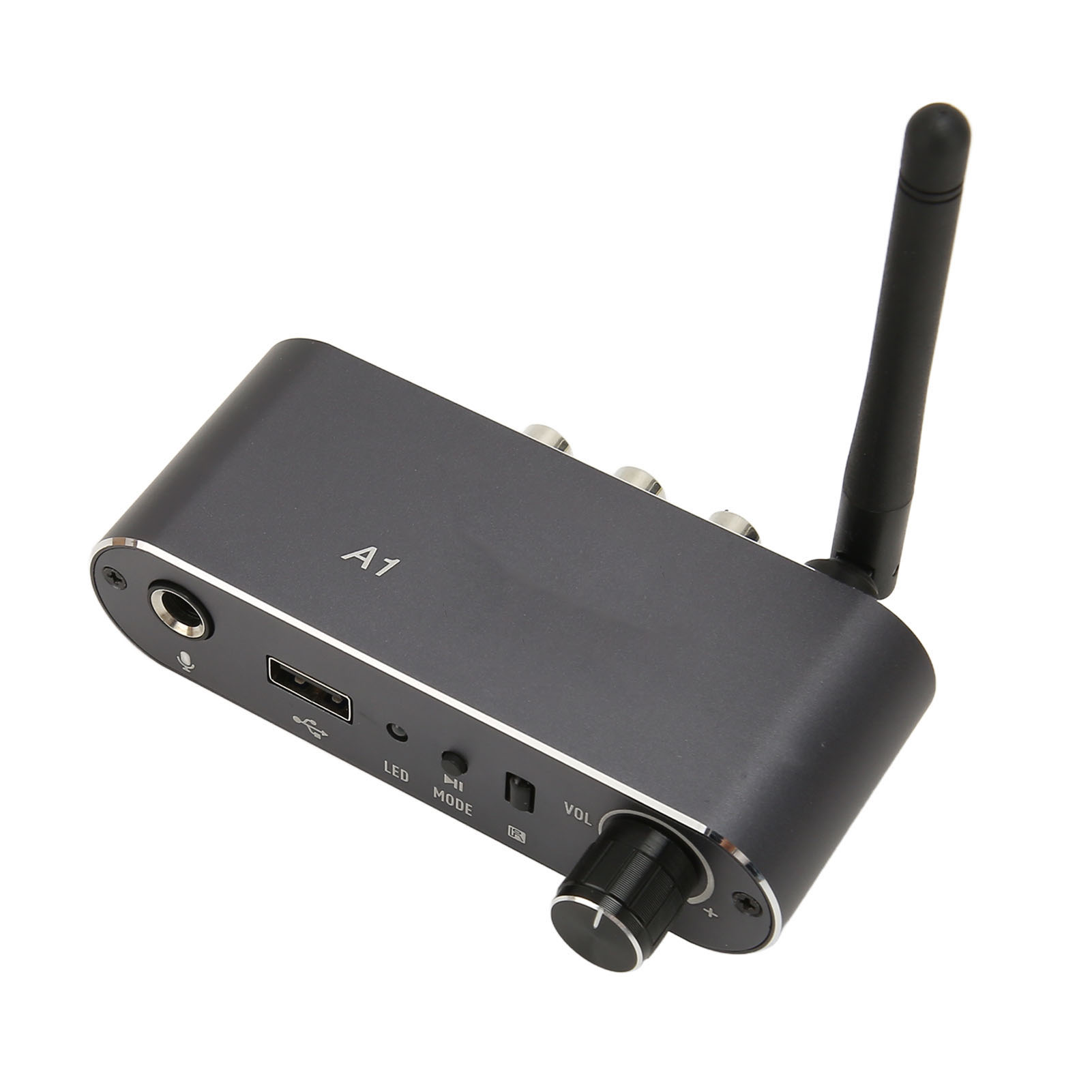 Bluetooth 5.2-audiokonverter Mit 3,5-mm-cinch-aux-ausgang, Hifi-funk-audioempfänger Für Mikrofonverstärker Und Fernseher
