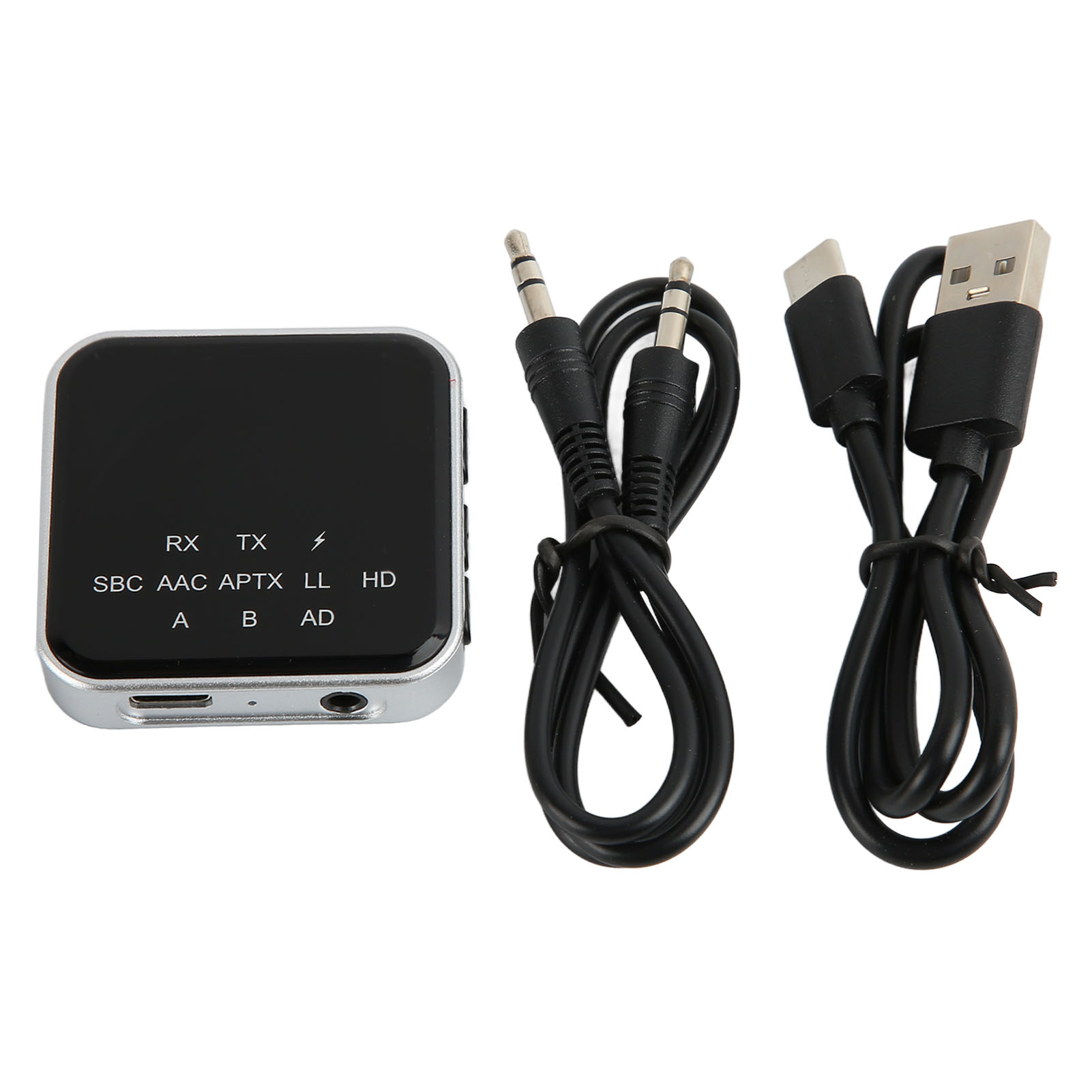 2-in-1 Bluetooth-transceiver Mit Geringer Latenz Und 3,5-mm-aux-anschluss Für Tv Und Pc