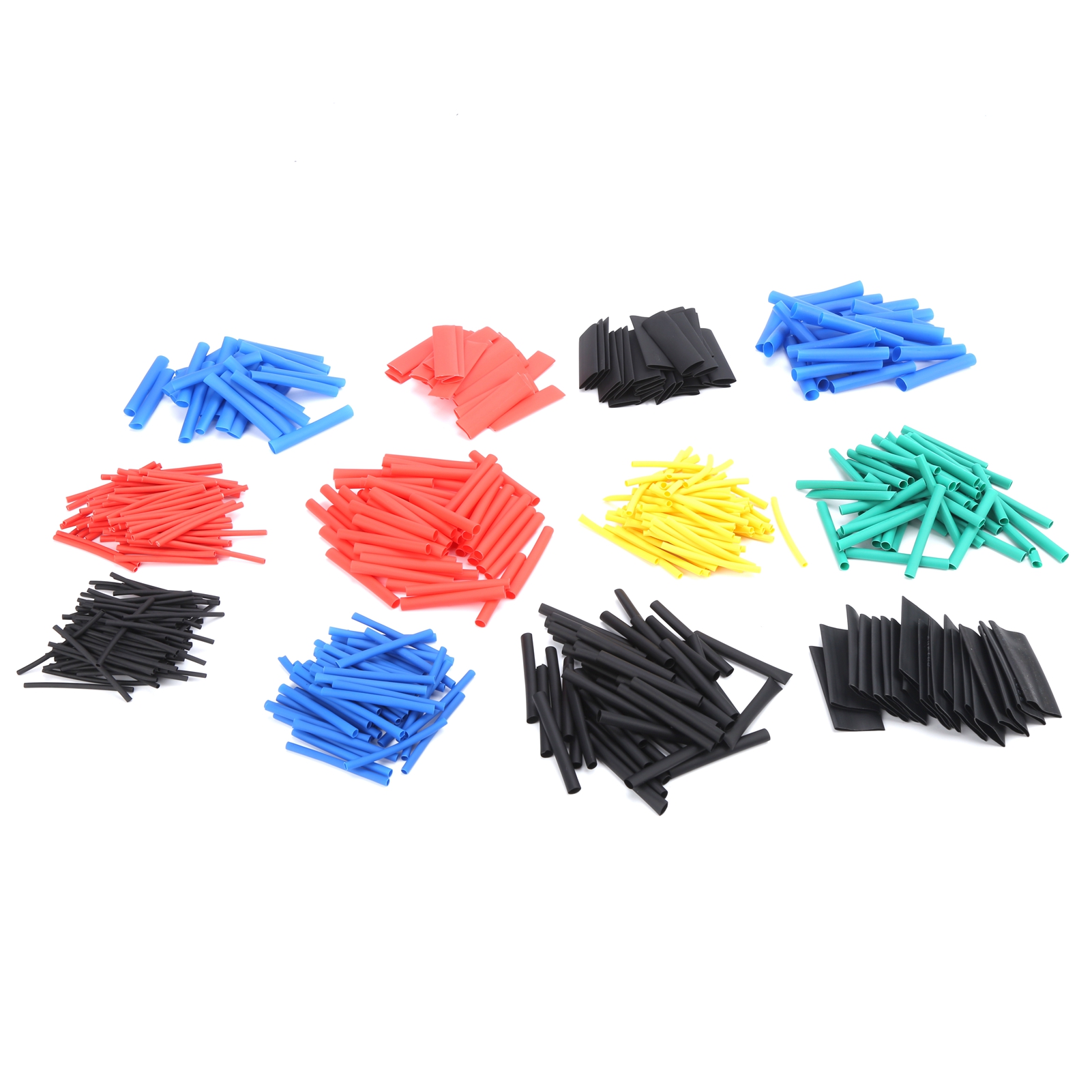 Kombiniertes Set Aus 560 Farbigen Schrumpfschläuchen Zum Isolierschutz.