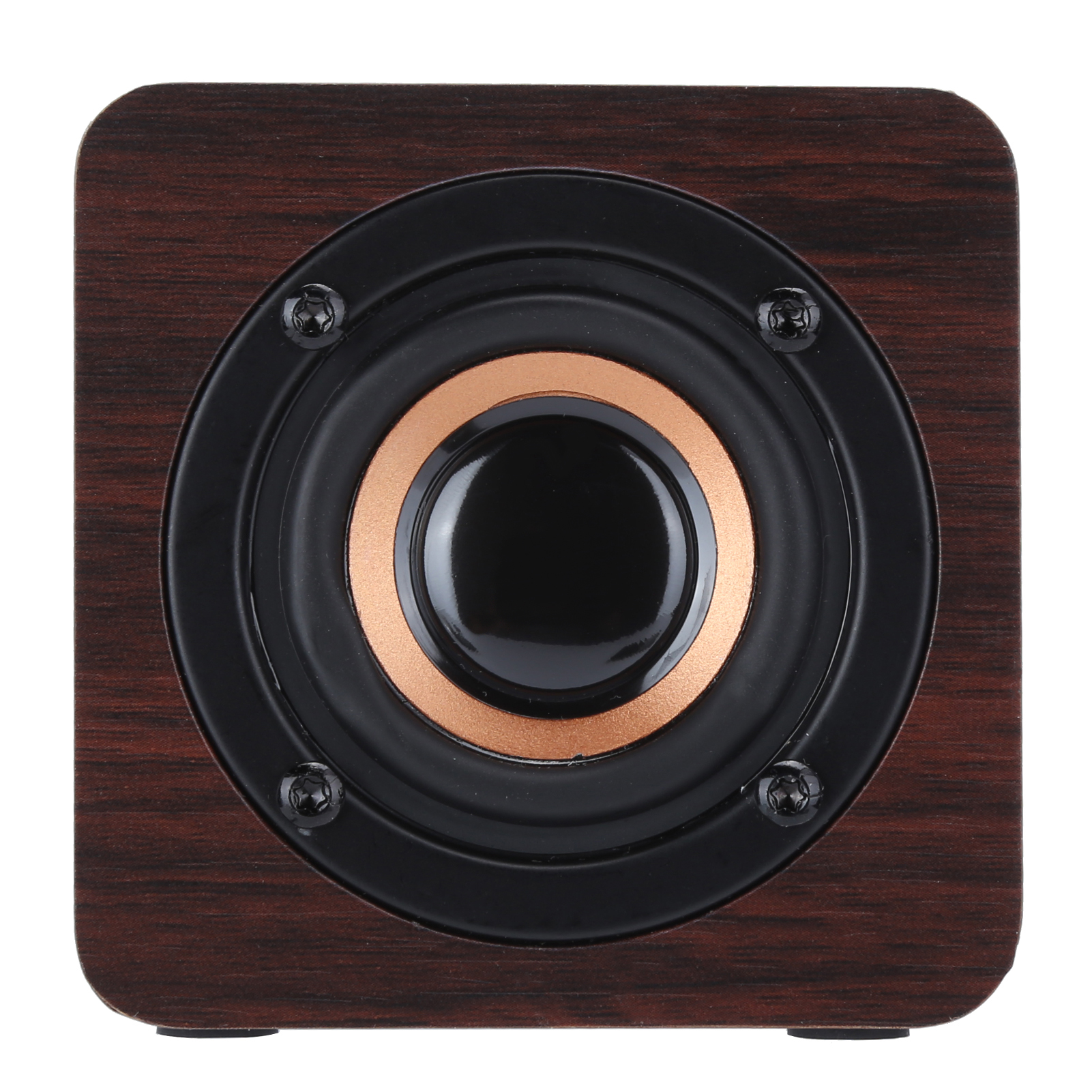 Tragbarer Bluetooth-lautsprecher Von Woodiness, Lautsprechergehäuse Mit Walnussholz-finish
