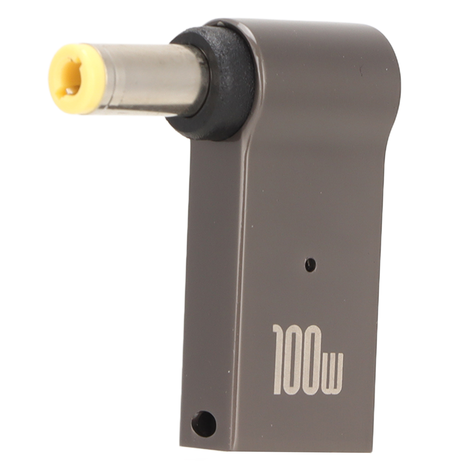 Laptop-netzteil, Pd Usb Typ-c Buchse I Auf Dc, 100 W, Abgewinkeltes Aluminiumgehäuse, 5,5 X 2,5 Mm