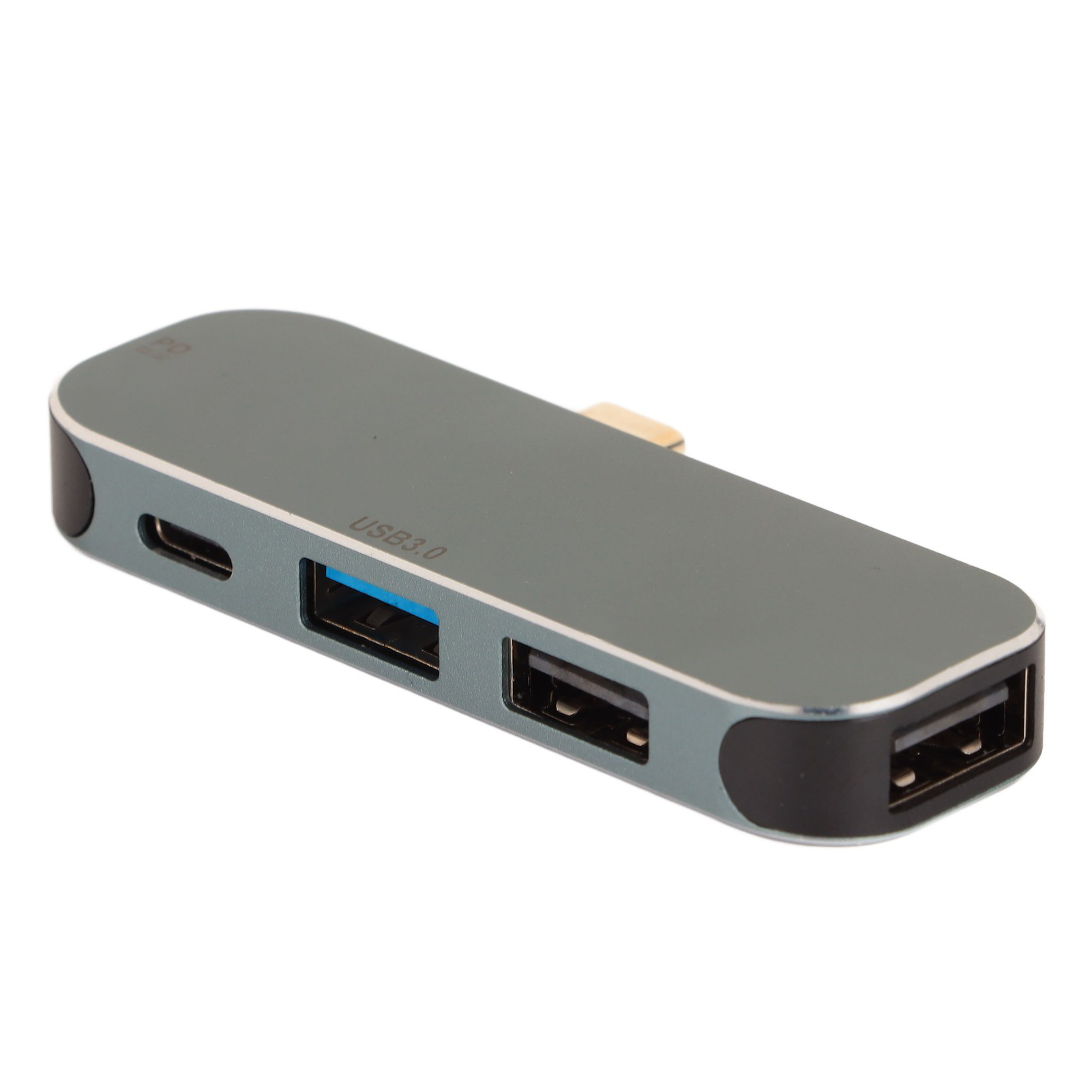 Usb-c-hub Mit Pd-ladeanschluss, 5-in-1-hot-plug-funktion, Gehäuse Aus Silberfarbener Aluminiumlegierung, Mehrfachadapter Für Tablets