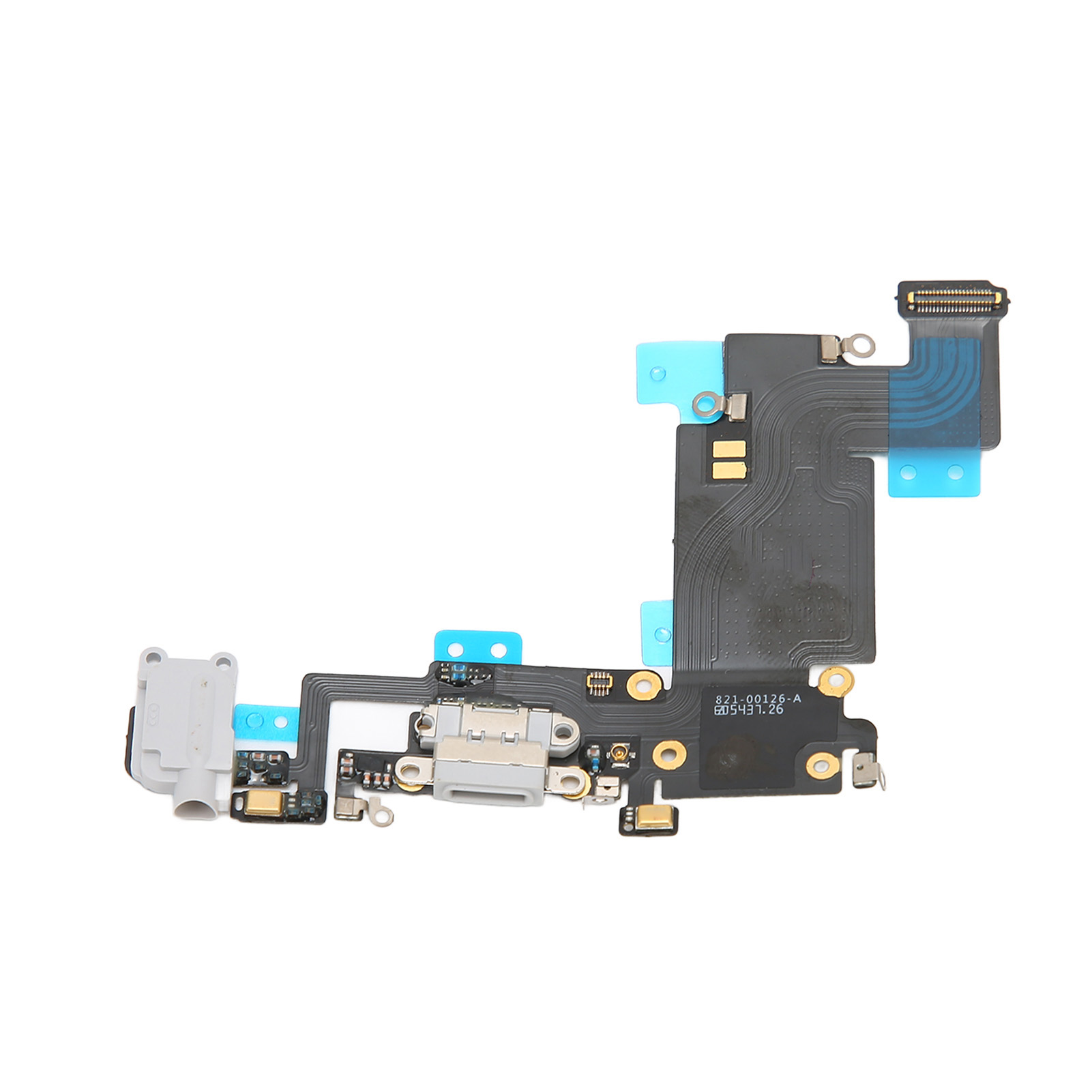 Usb-ladeanschlussmodul, Dock-anschluss, Mikrofon, Flexibles Kopfhörerkabel, Kompatibel Mit Iphone 6s Plus (grau)