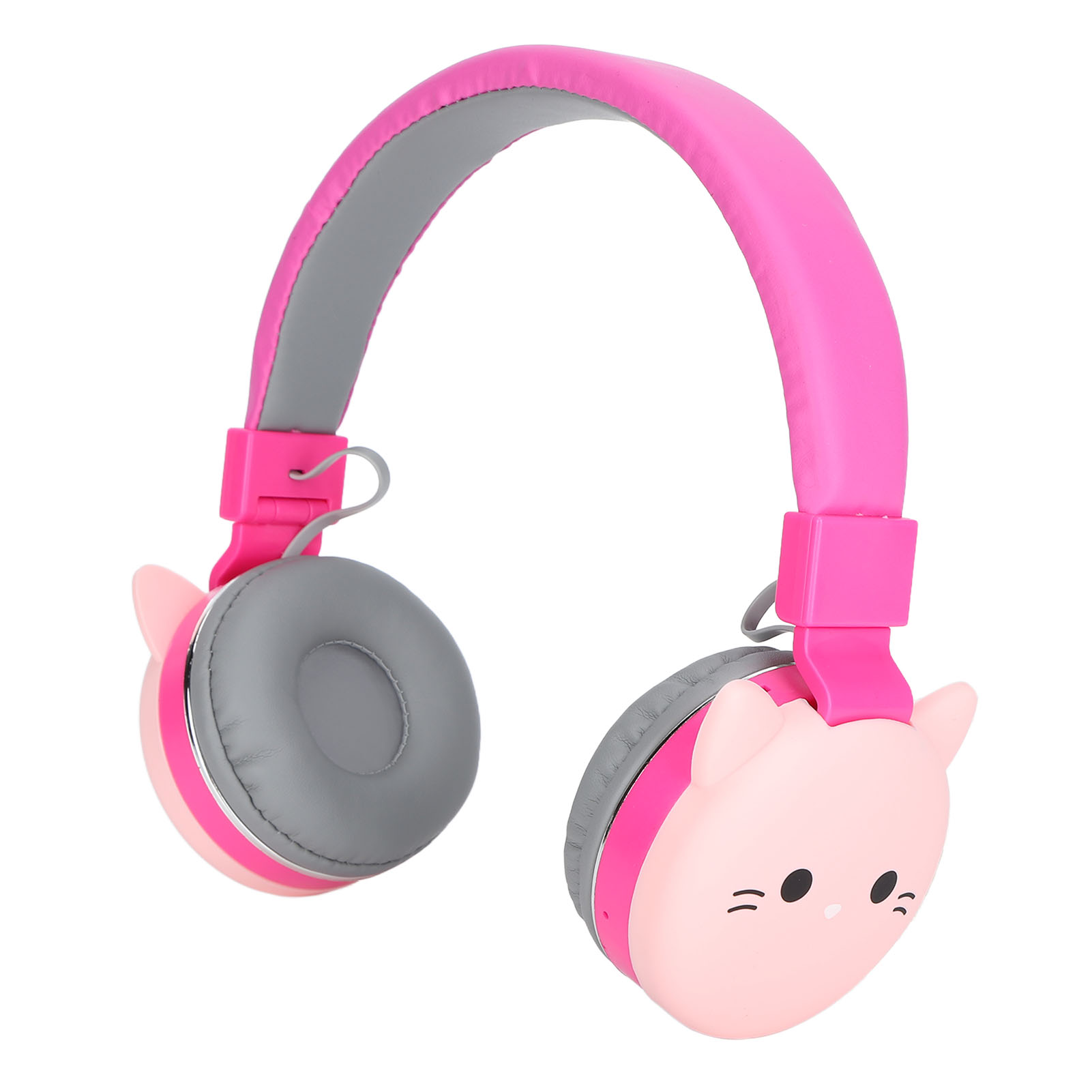Kinderkopfhörer Mit Mikrofon Und Niedlichem Tiermotiv (kätzchen) – Bluetooth 5.0