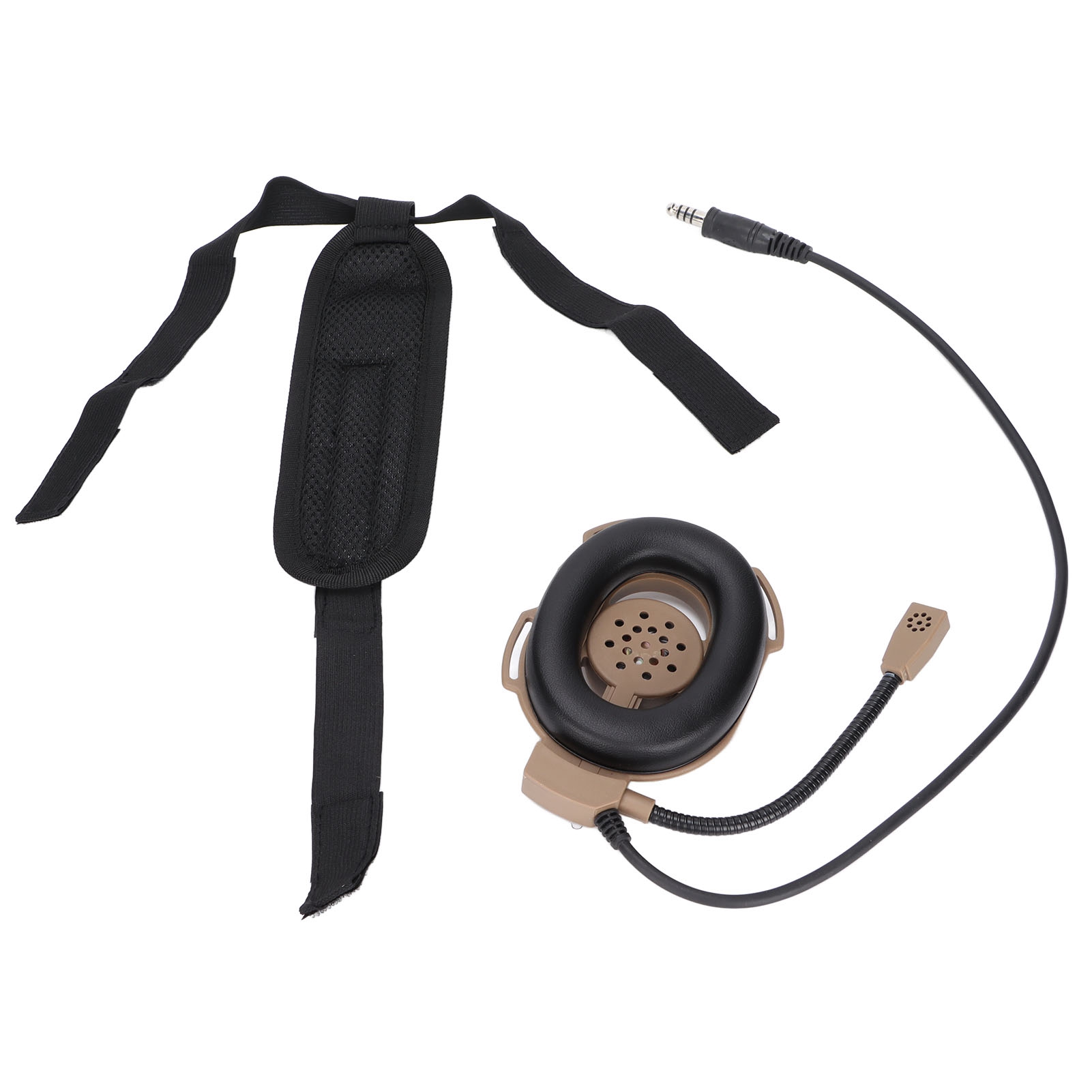 In-ear-kopfhörer Für Motorradhelme, Militärstandardformat, Gelber Stecker