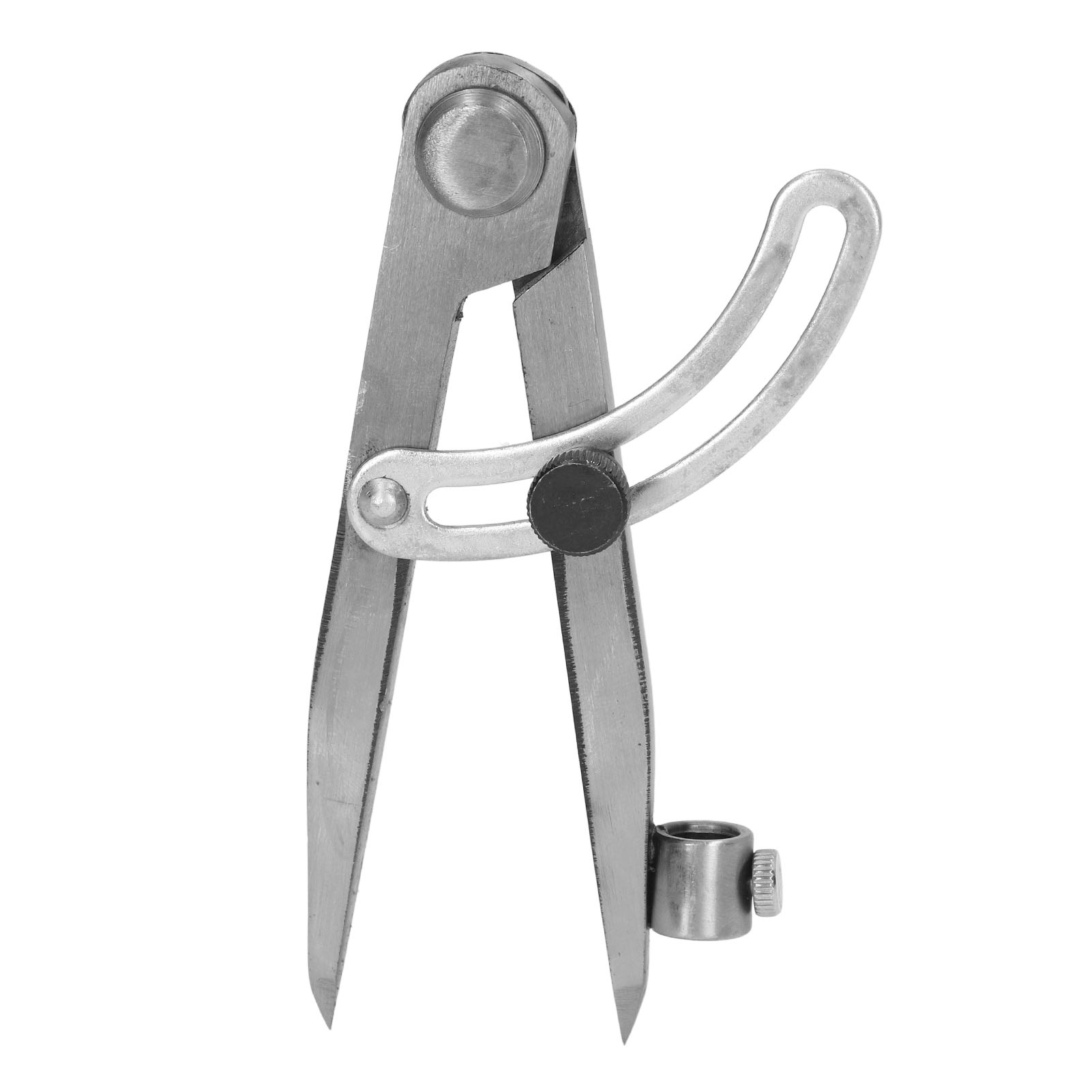 Arretierbarer Flügelzirkel, Metall-holzbearbeitungswerkzeug Zum Zeichnen Von Kreisen Mit Stifthalter, 125 Mm