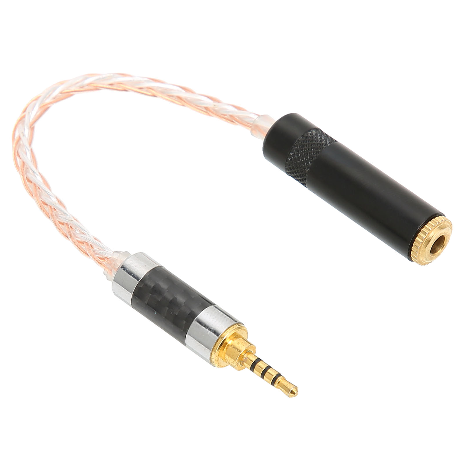 2,5-mm-stecker Auf 3,5-mm-buchse Audio-adapterkabel, 15 Cm (5,9 Zoll) Kopfhörerverlängerung.