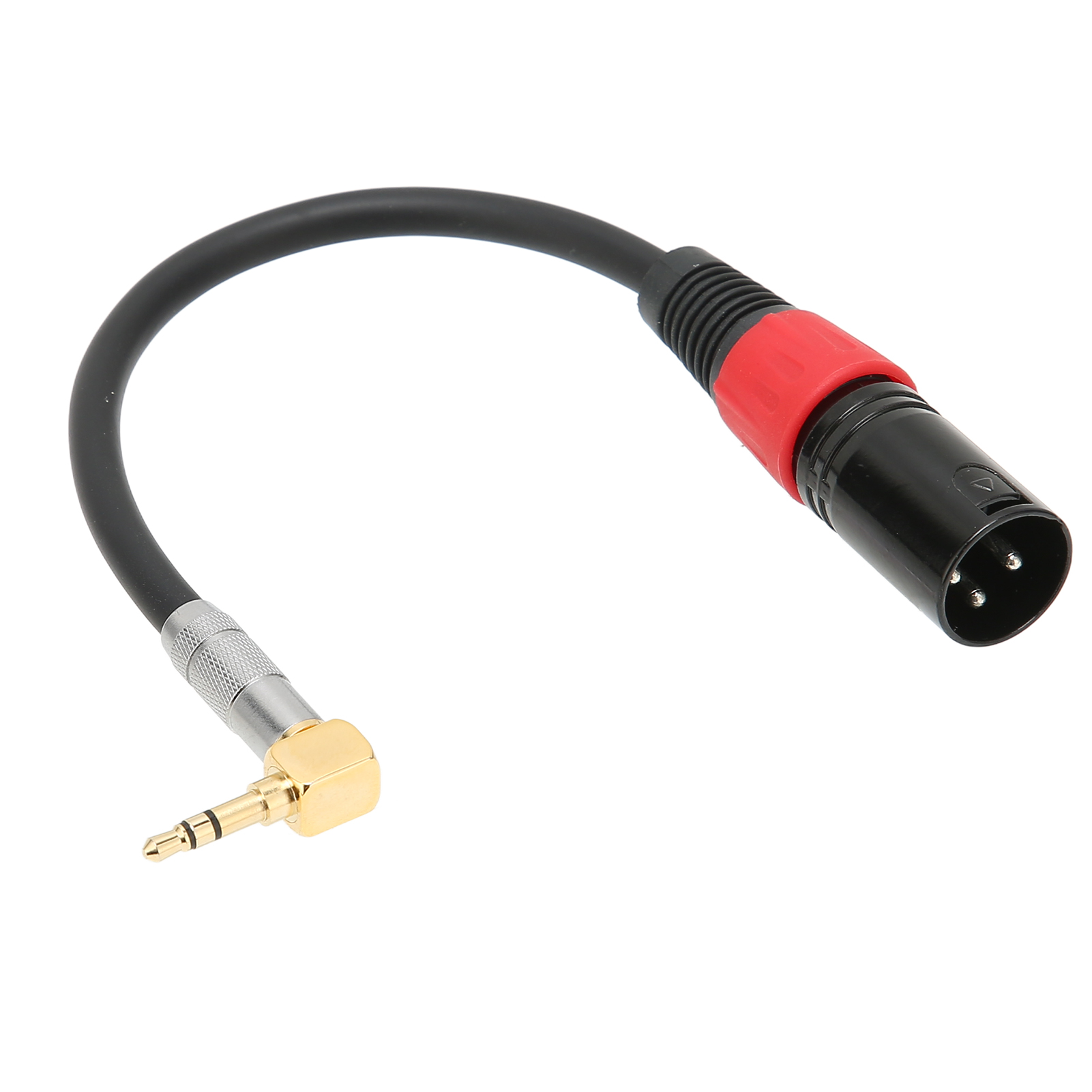 90° Trs-stecker Auf Xlr-stecker Stereo-aux-kabel Für Mikrofon, Kompatibel Mit Computern, Mp3- Und Dvd-playern, 0,5 M.