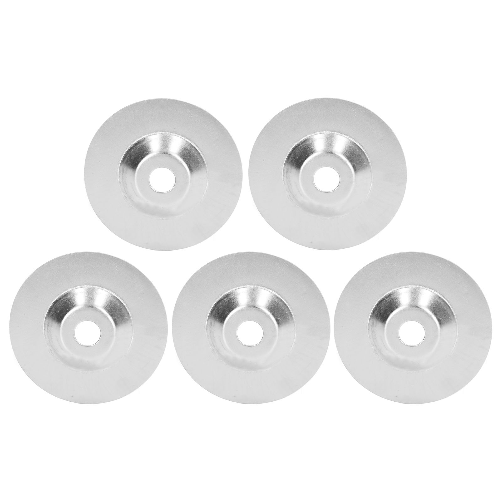Set Mit 5 Diamantschleifscheiben (4 Zoll, Körnung 1000) Zum Polieren Von Metallen, Holz Und Kunststoffen