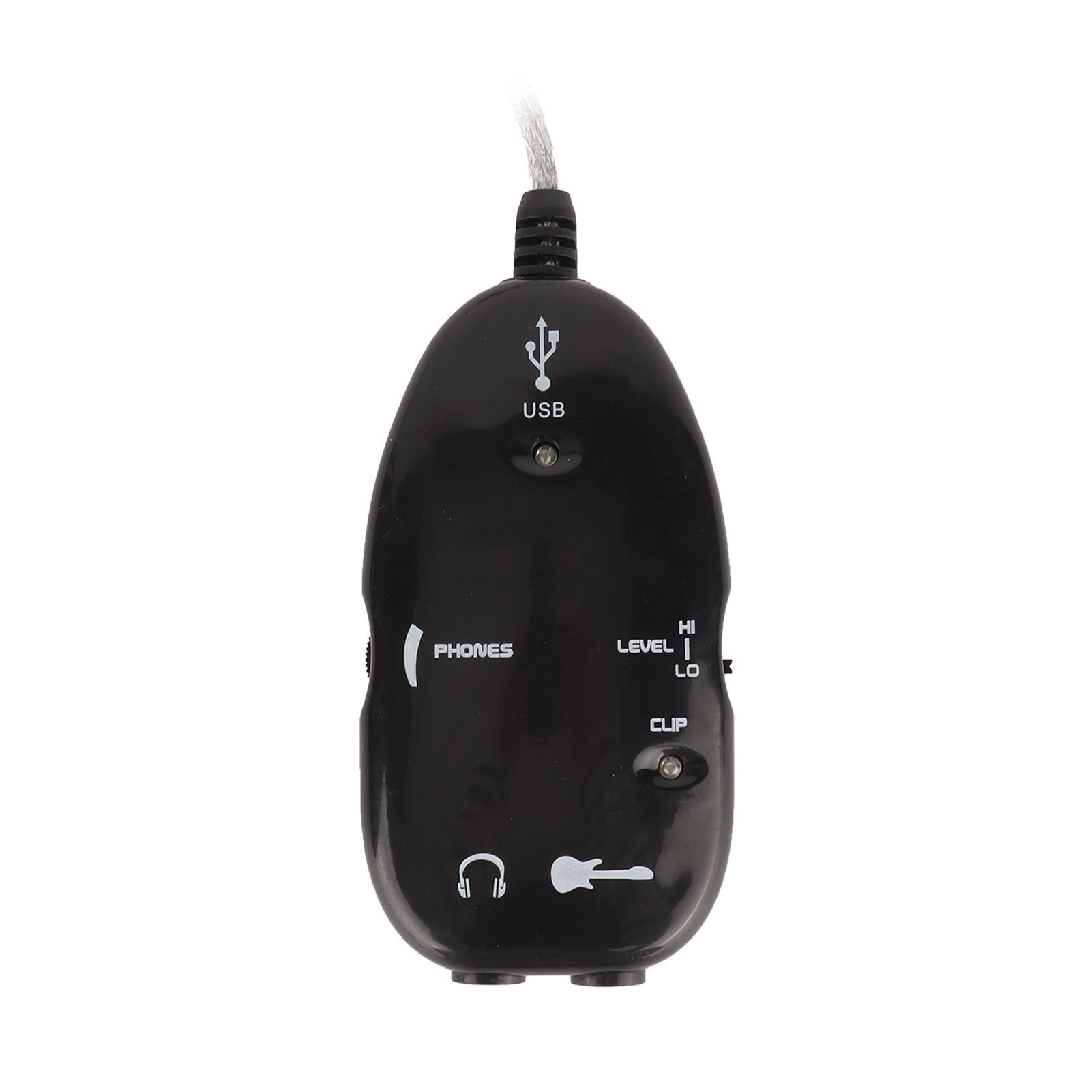 Guitar Link Usb-audioaufnahmekabel, Kompatibel Mit Mp3, Wav Und Aiff Für Laptops Und Desktop-computer.