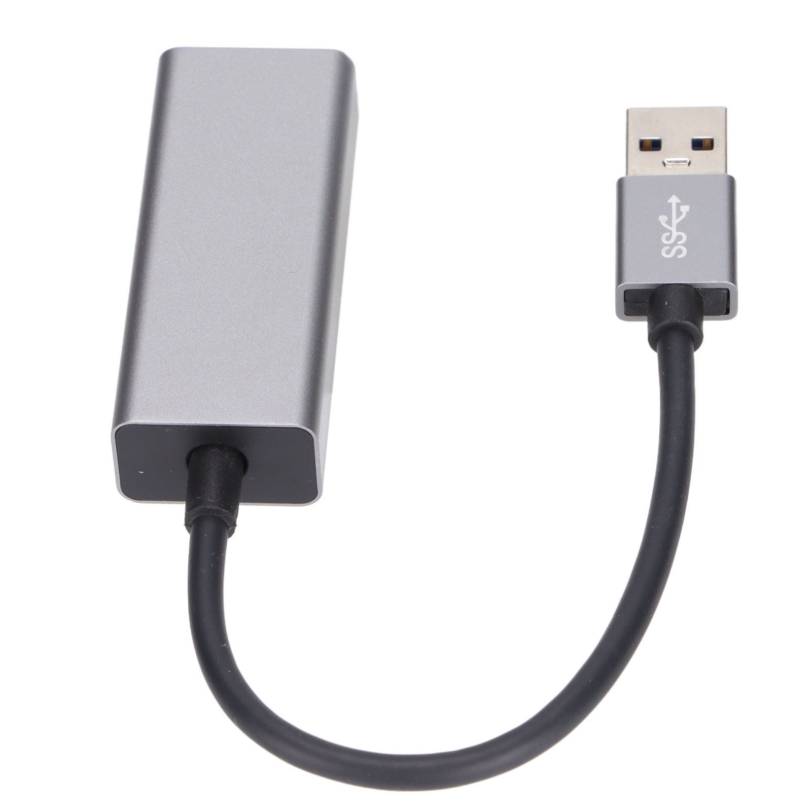 Kabelgebundener Usb 3.0 Ethernet-adapter Aus Aluminium, Kompatibel Mit Laptops Und Switches.