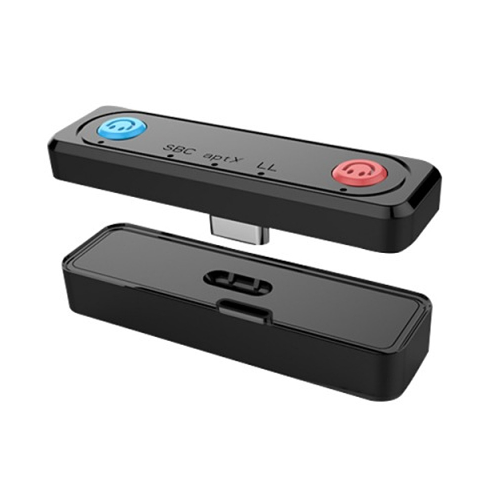 Kabelloser Bluetooth 5.0-transceiver-adapter Mit 3,5-mm-klinkenstecker Für Autokopfhörer, Freisprecheinrichtung Für Switch / Switch Lite / Ps4 / Pc