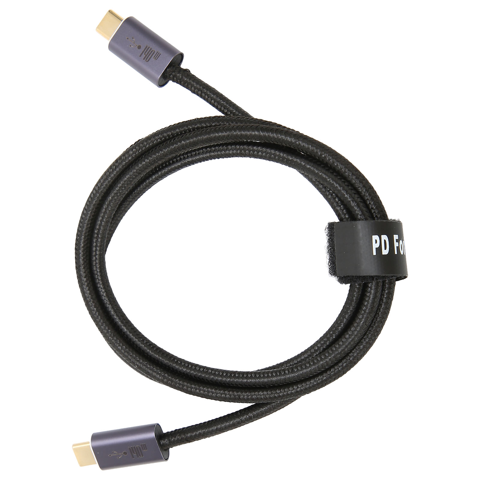 Usb-c 2.0 Pd3.1 140w Multifunktions-schnellladekabel, Geflochtenes Kabel Für Macbook, 100 Cm