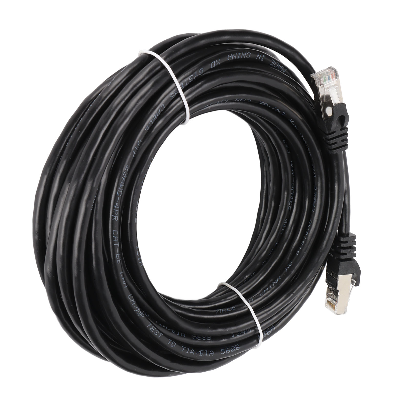 Cat 6 Ethernet-kabel Mit Emi-schutz, Geringer Rückflussdämpfung, 10 Gbit/s Durchsatz, Rj45-stecker, Internetkabel Für Pc, Länge 10 Meter.