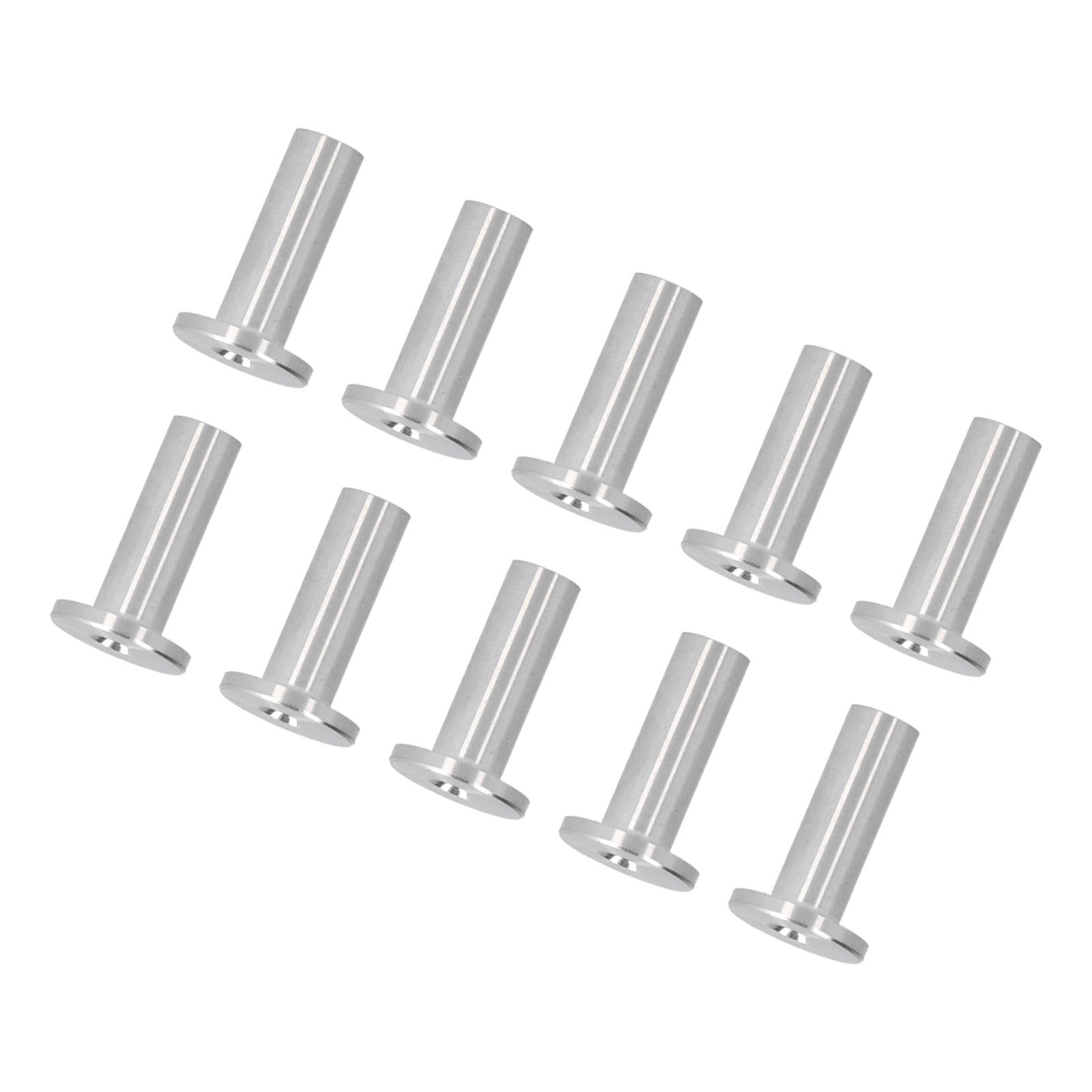 10 Hochfeste, Ermüdungsbeständige Und Witterungsbeständige Schutzhüllen Aus Edelstahl Für Kabel Und Geländer, 1/8