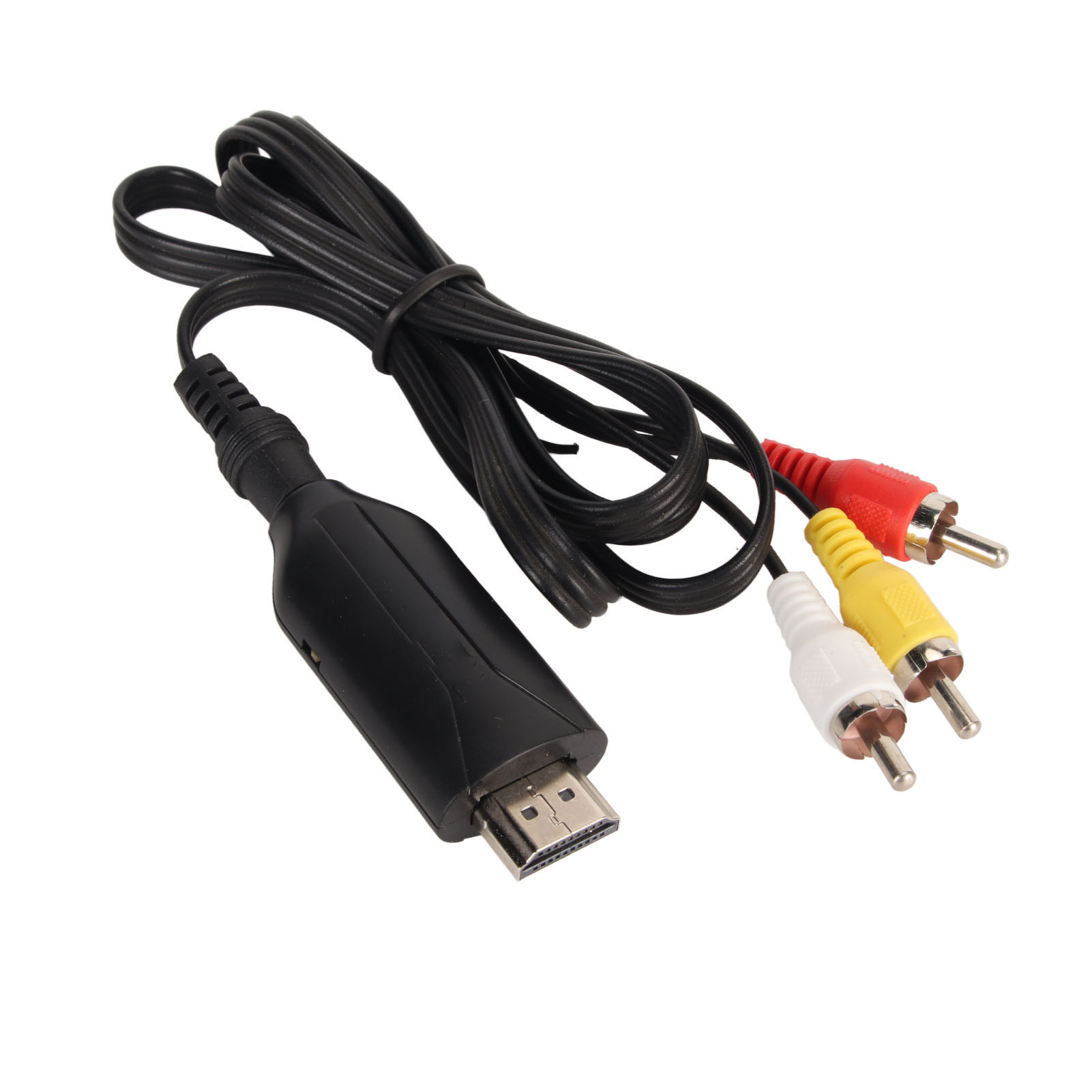Hd-multimedia-interface-zu-rca-konverter, Kompatibel Mit 4k 30hz, Hd-multimedia-interface-adapter Für Ältere Fernseher, Monitore/projektoren