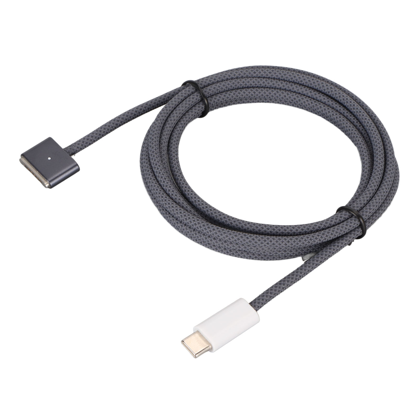 Magnetischer Usb-c-auf-pd-ladeadapter (140 W), 2 M Langes Ladekabel Aus Aluminiumlegierung Und Nylon Für Mac Os X, Macbook Pro Und Macbook Air