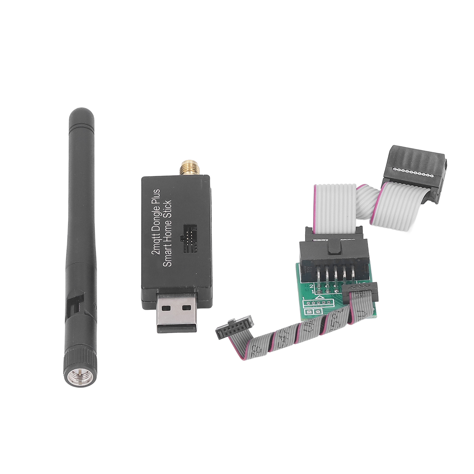 Wi-fi-bluetooth-5.0-dongle, Stabiles Und Sicheres Signal, Esd-schutz, 5 Dbi Verstärkung, Cc2652p-wlan-adapter Mit Programmierkabel