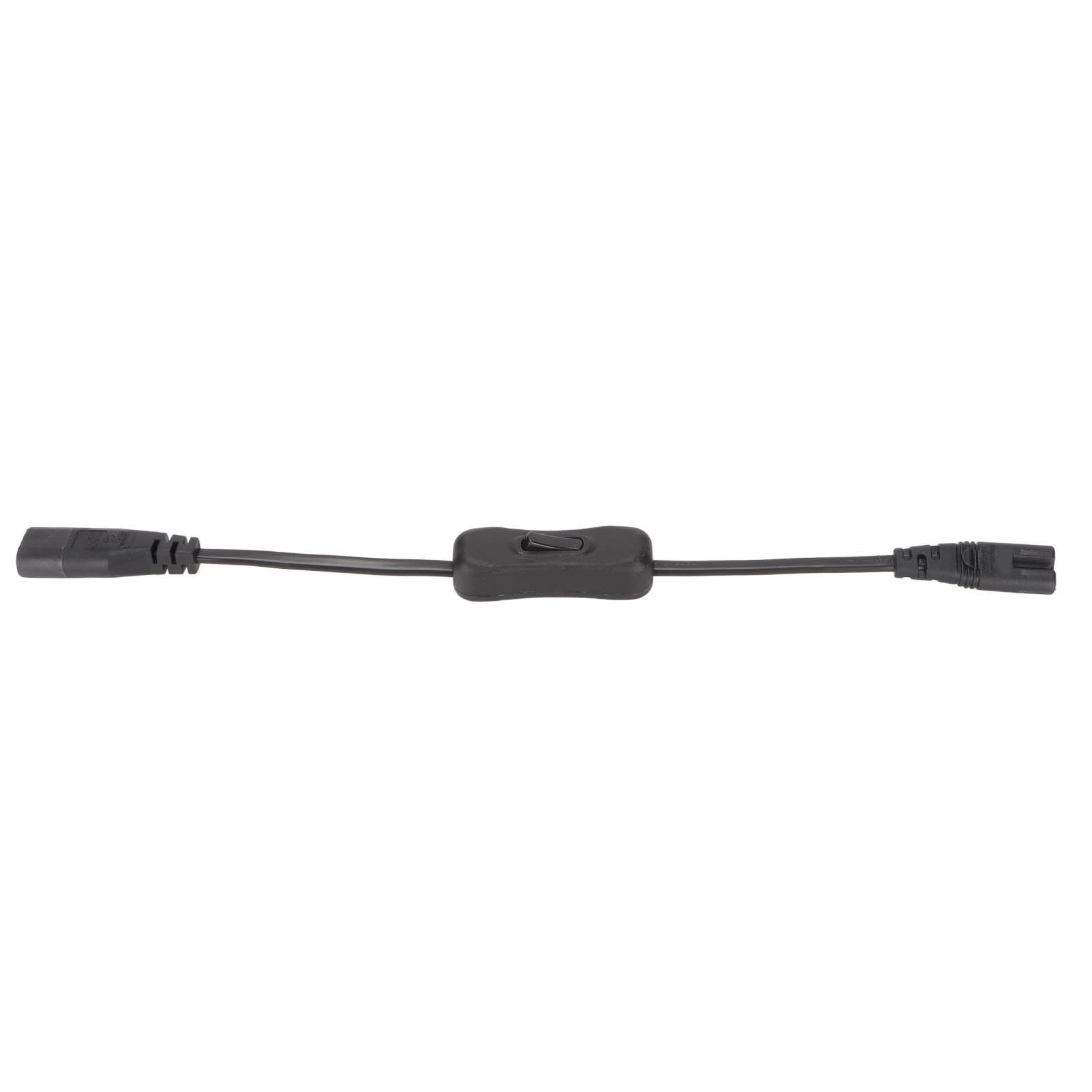 Iec 320 C8 Auf Iec 320 C7 Stecker-buchse Netzadapterkabel Mit Schalter Für Schreibtischlampe 100-250 V, 30 Cm (0,98 Ft)