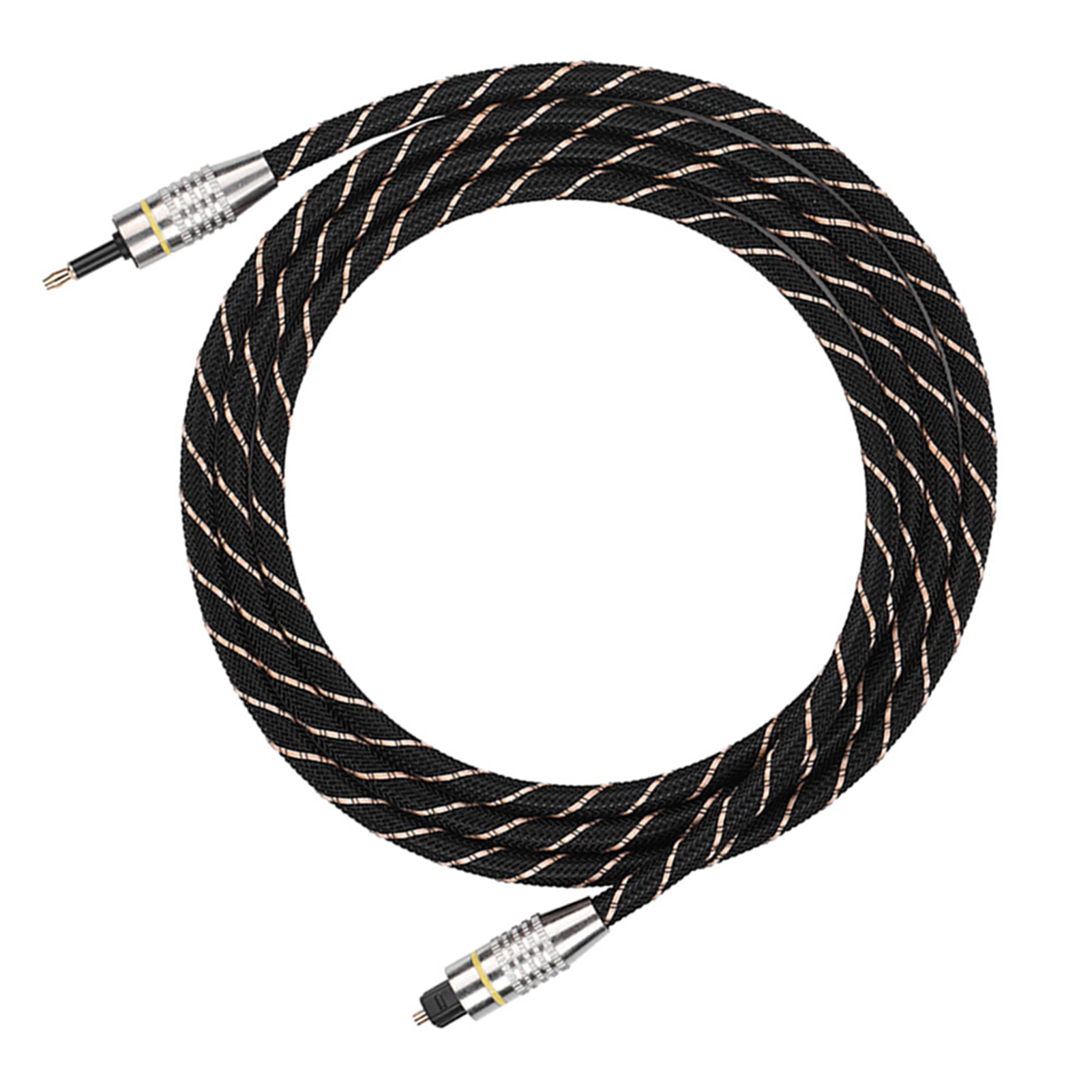 Toslink-auf-3,5-mm-miniklinken-glasfaser-digitalaudiokabel, Vergoldeter Spdif-anschluss, 1,5 M