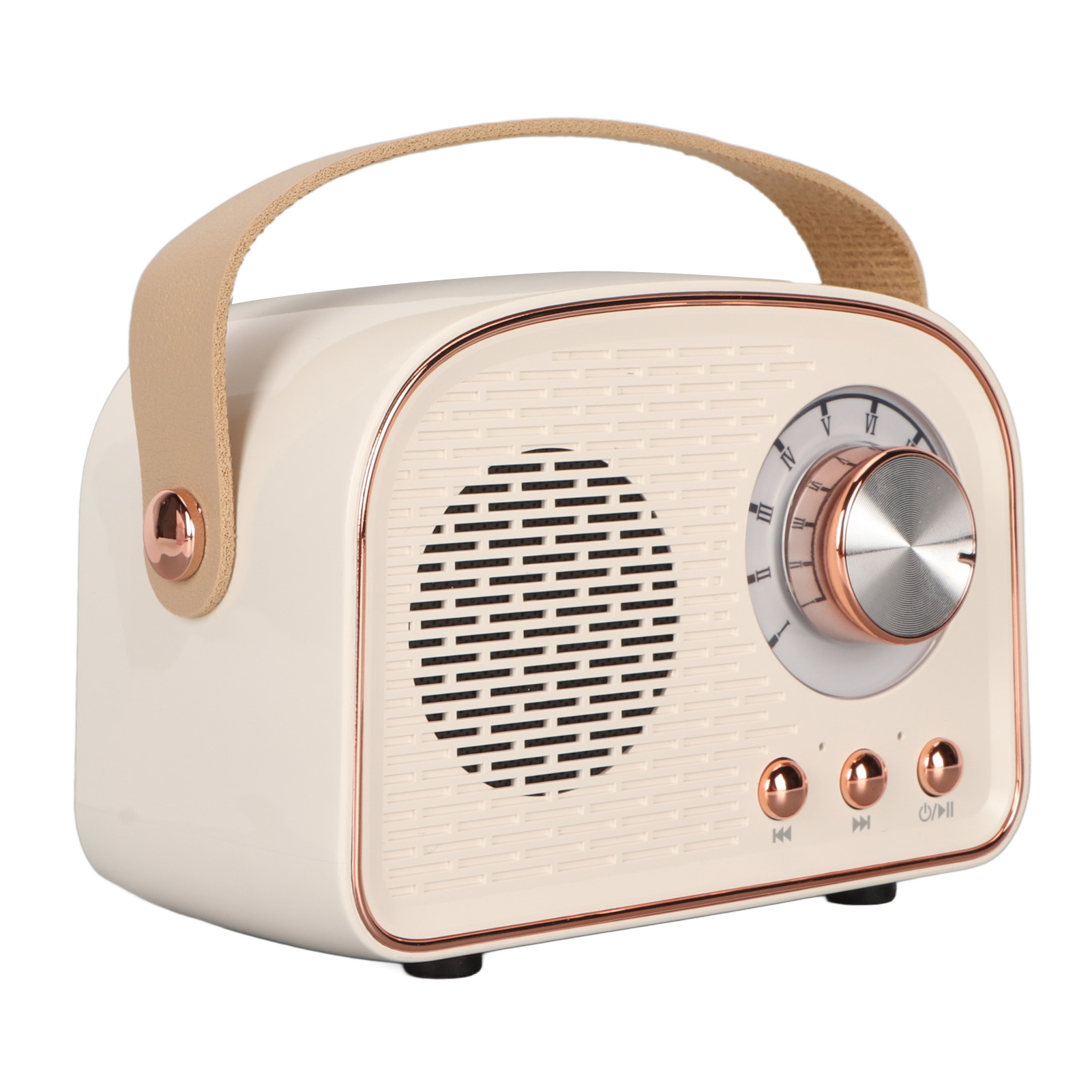 Retro-bluetooth-lautsprecher Bt 5.0 Typ C, Tragbar Und Kabellos, Ideal Für Küche, Büro, Schlafzimmer Oder Partys.