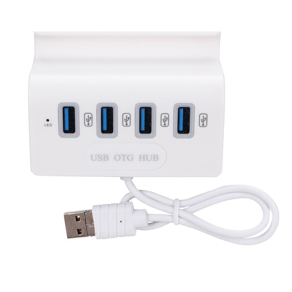 4-port-usb-hub Mit Mehreren Otg-schnittstellen, Adapter Für Telefon, Tablet Und Desktop-computer