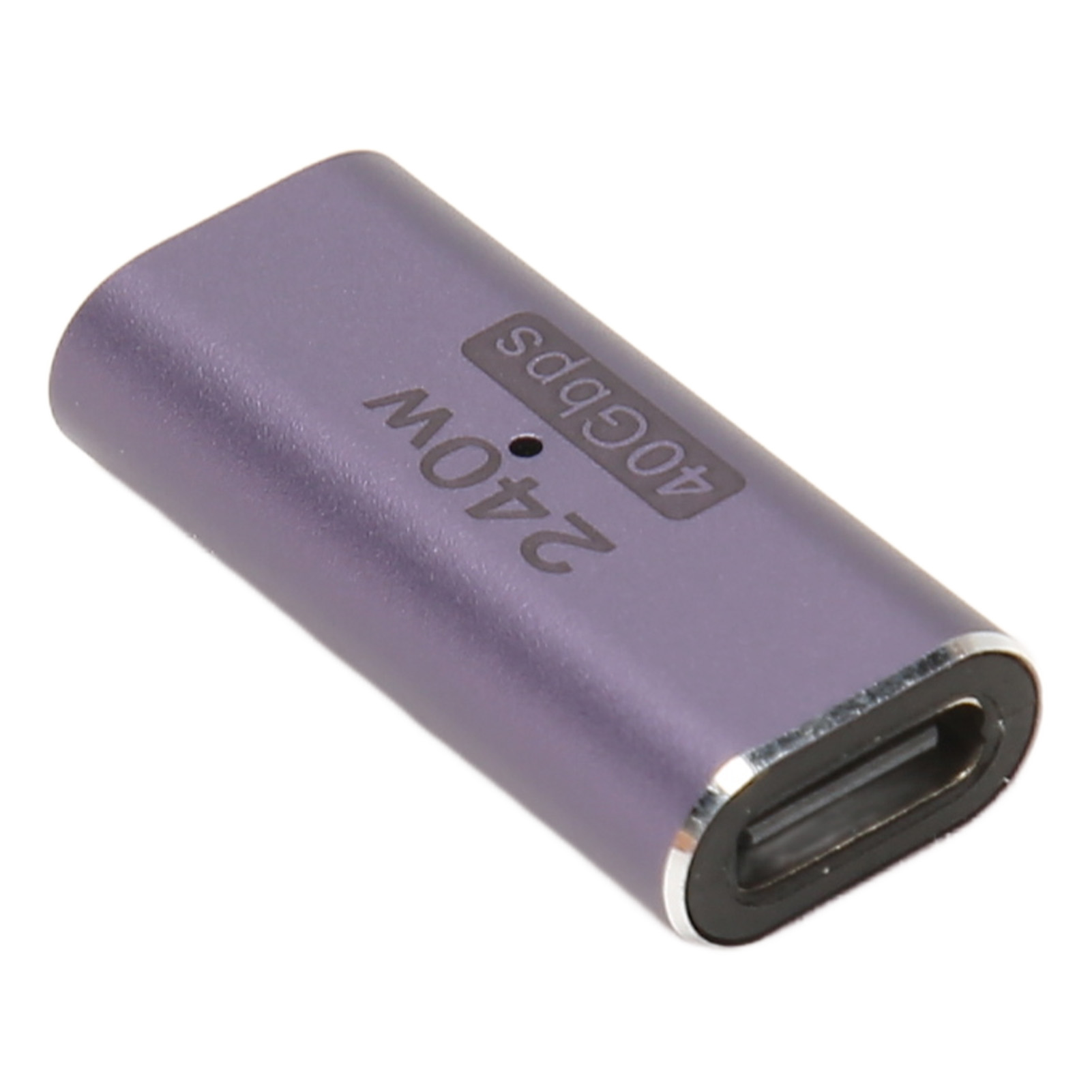 Usb 4.0 Typ-c Buchse Auf Buchse Pd-kompatibler Adapter 240w 40gbps 8k 60hz Für Laptops, Smartphones Und Usb Typ-c Geräte