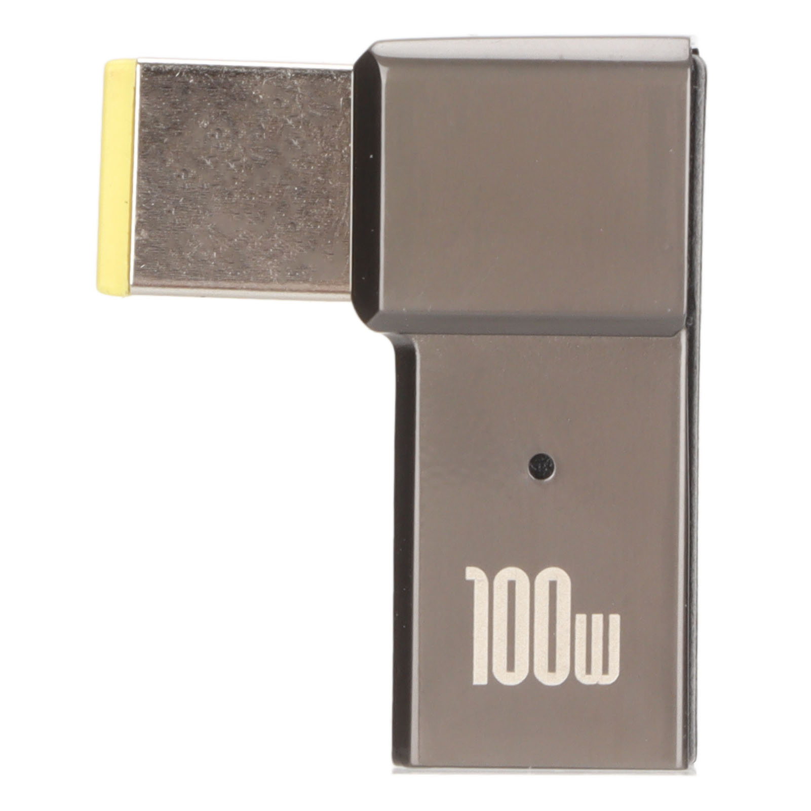 100w 5a Usb-c Auf Slim Tip Adapter Für Lenovo Laptop: Rechteckiger Pd-ladekonverter Mit Weiblichem Usb-c-eingang Und Slim Tip.