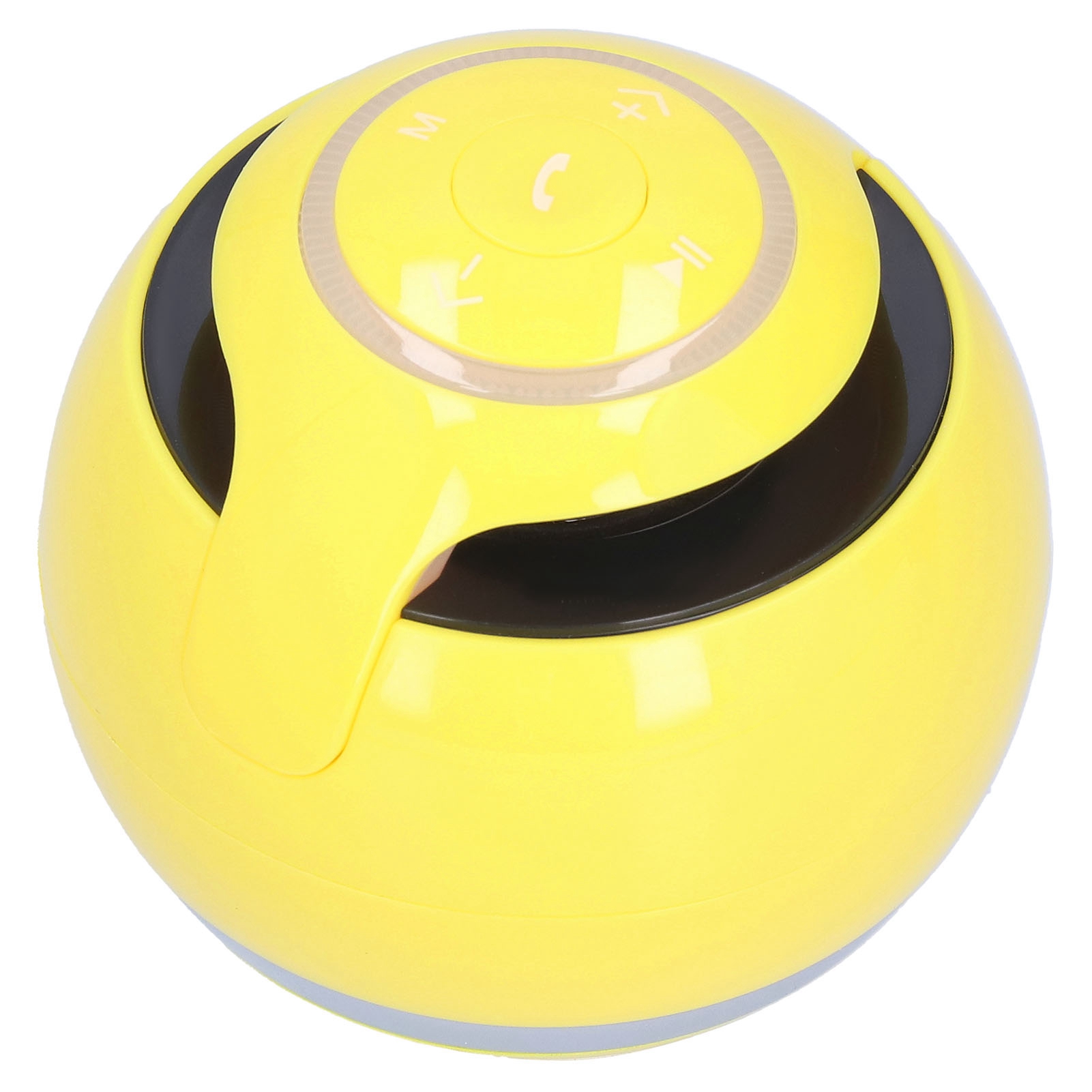 A18 Bluetooth-lautsprecher Mit Subwoofer Und Gelber Led-beleuchtung