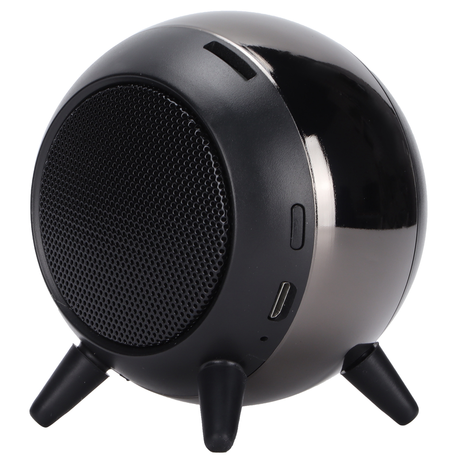 Tragbarer Kabelloser Stereo-bluetooth-lautsprecher Mit Mini-metall-subwoofer-musikplayer
