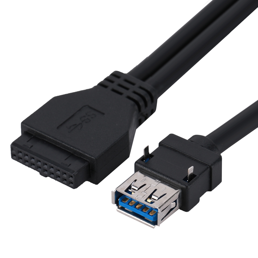 19/20-poliges Usb 3.0-kabel Zur Frontplattenmontage Von Desktop-motherboards Mit Festen Füßen (0,8 M)