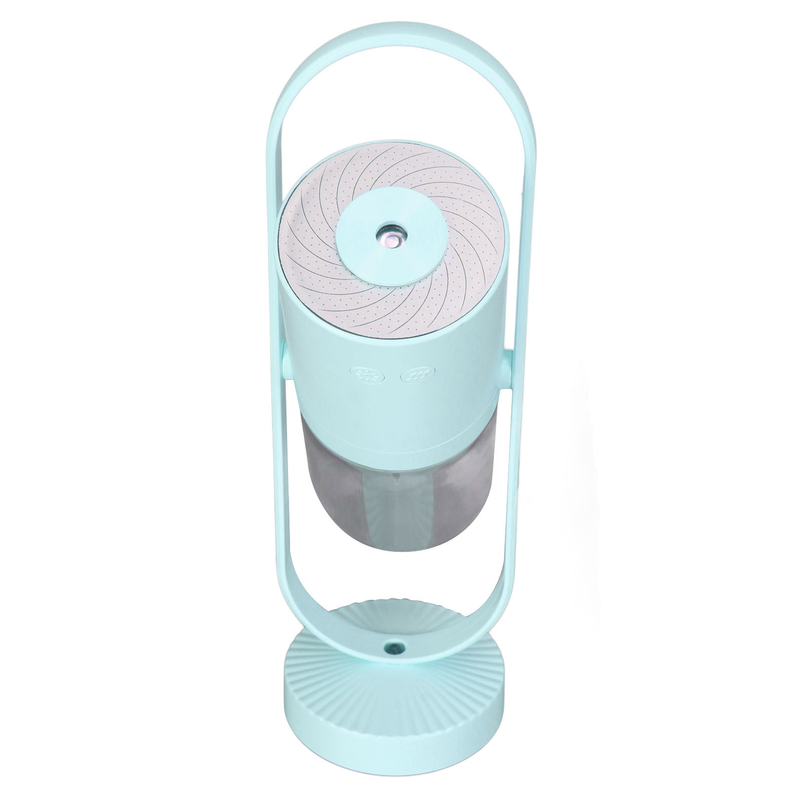 Tragbarer Rgb-luftbefeuchter Mit Kaltnebel, Ultraleise, Mit Led-beleuchtung, Ideal Für Baby, Auto Und Reisen, 200 Ml, Himmelblau