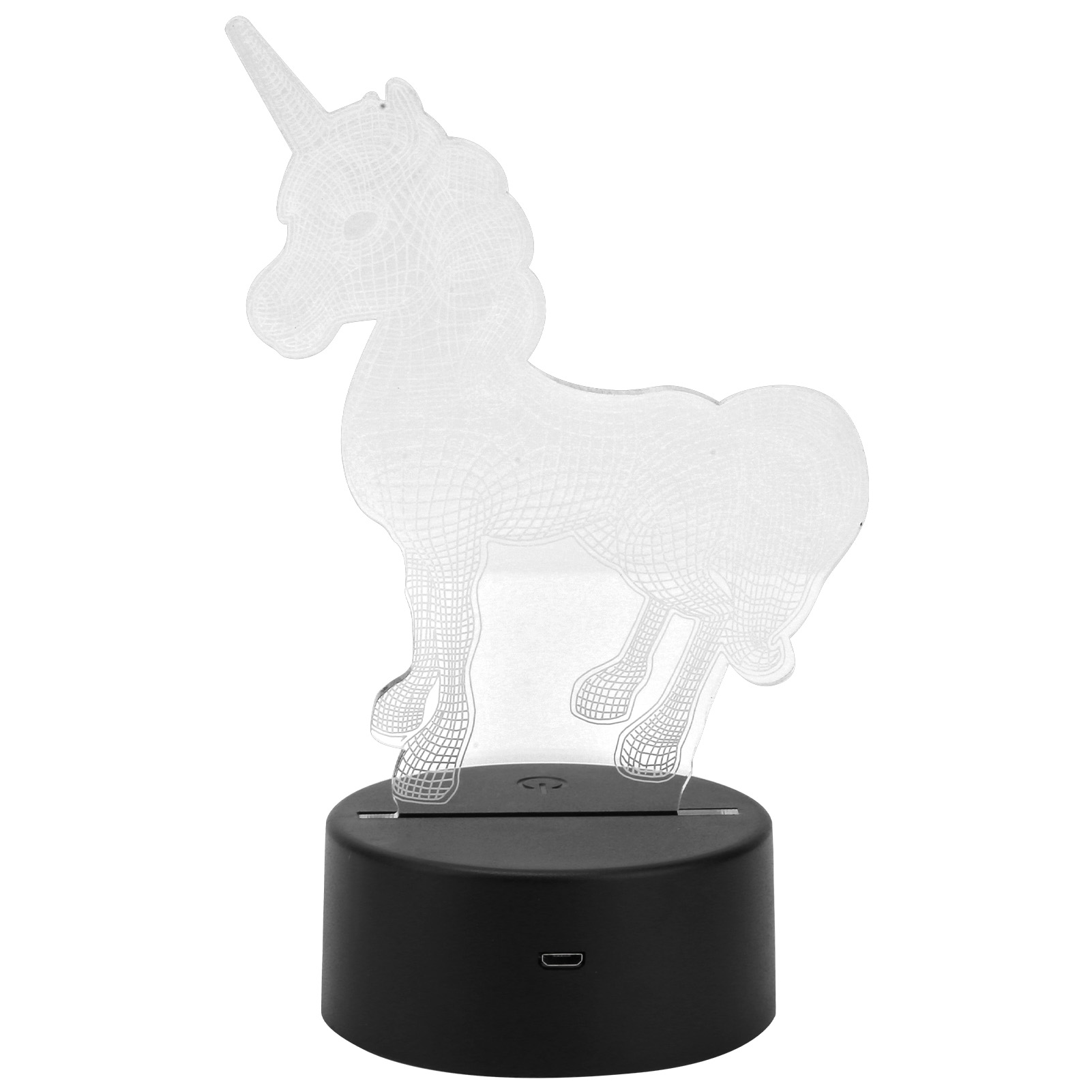 3d-nachtlicht Mit Touch-funktion, Schalter Und Usb-akku, Kreative Lichtdekoration, Geschenkidee