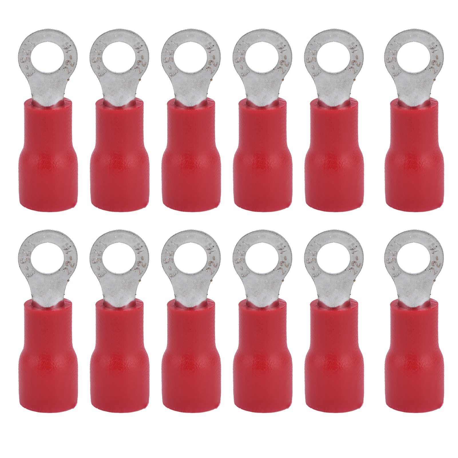 1000 Isolierte Ringkabelschuhe, Gute Isolationsleitfähigkeit, Hohe Spannungsfestigkeit, Elektrische Crimp-anschlüsse
