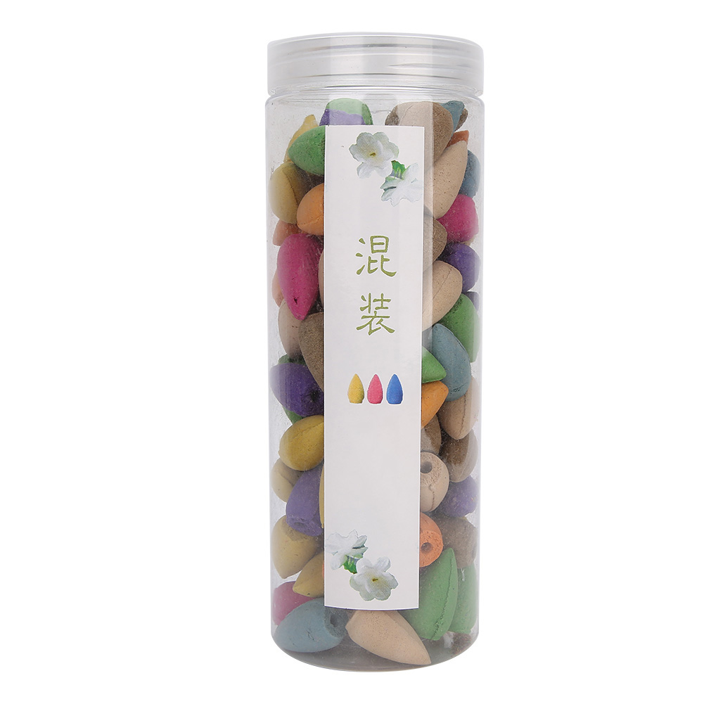 100 Rückfluss-räucherkegel Für Zuhause, Verschiedene Duftrichtungen, Aromatherapie.