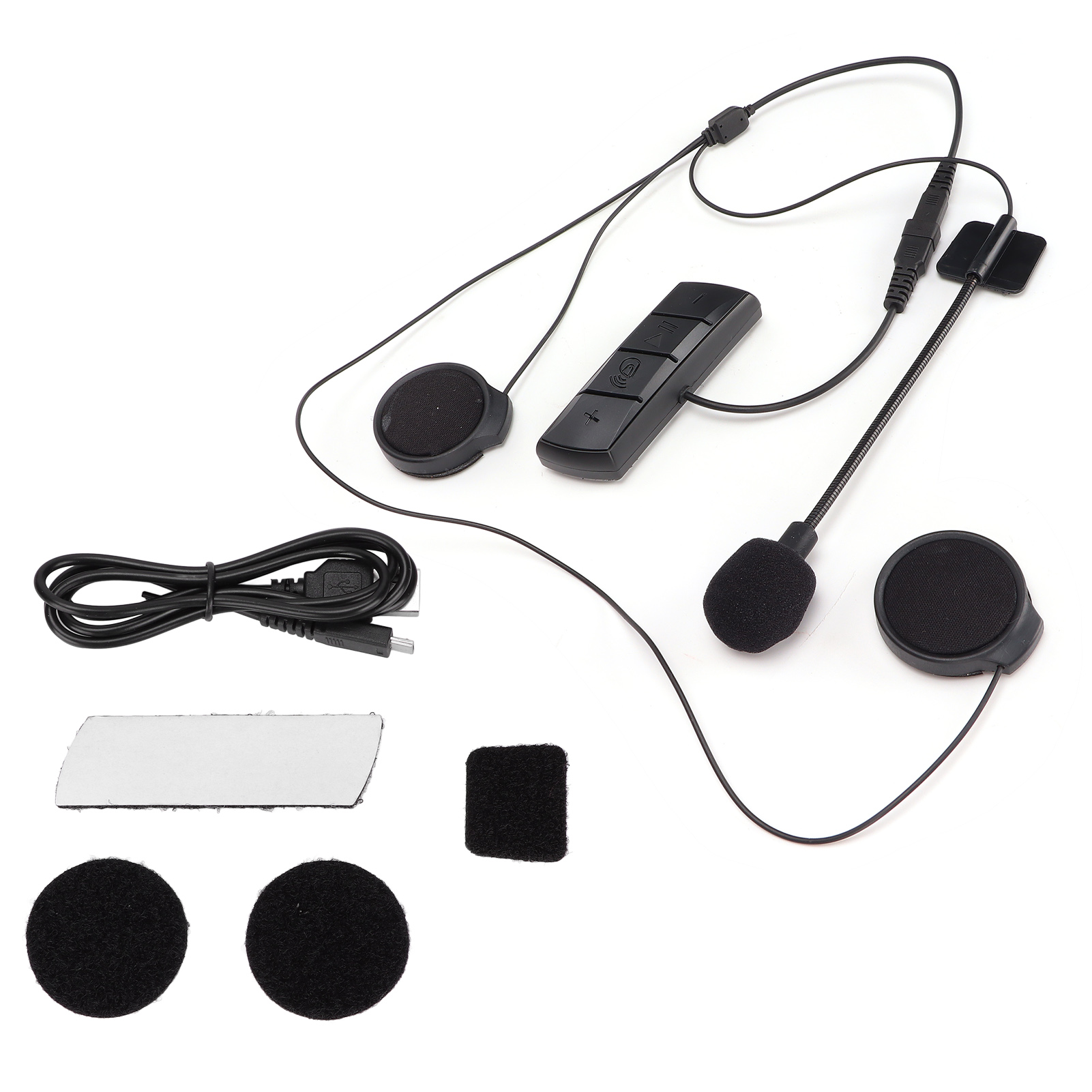 M7 Bluetooth-motorrad-headset, Wasserdicht, Mit Freisprechfunktion Für Anrufe, Musik Und Gps.