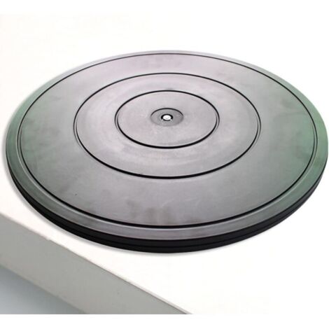 Bunthaus Universal-plattenspieler (40 Cm), 360° Drehbar, Tv-schwenkhalterung, Drehbarer Plattenspieler Für Diy-skulpturen, Tragbare Pflanzen, Monitore, Drehplattform