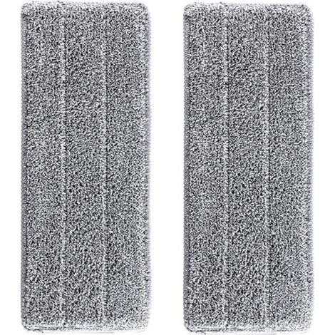 Bunthaus 2 Mikrofaser-mopp-nachfüllbezüge, Automatisch Reinigende Und Trocknende Mikrofaser-ersatz-mopp-pads