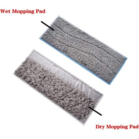Bunthaus 4er-pack Waschbare Und Wiederverwendbare Reinigungspads Für Irobot Braava Jet M6 (6110) (6012) (6112) (6113) Ultimate Robot Mop (2 Nasspads Und 2 Trockenpads)