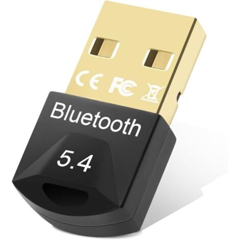 Bunthaus Bluetooth-dongle, Bluetooth-adapter 5.4, Usb-bluetooth-adapter, Bluetooth Für Pc, Usb-bluetooth-adapter, Für Kopfhörer, Controller, Tastaturen, Smartphones, Tablets, Kompatibel Mit Windows 11