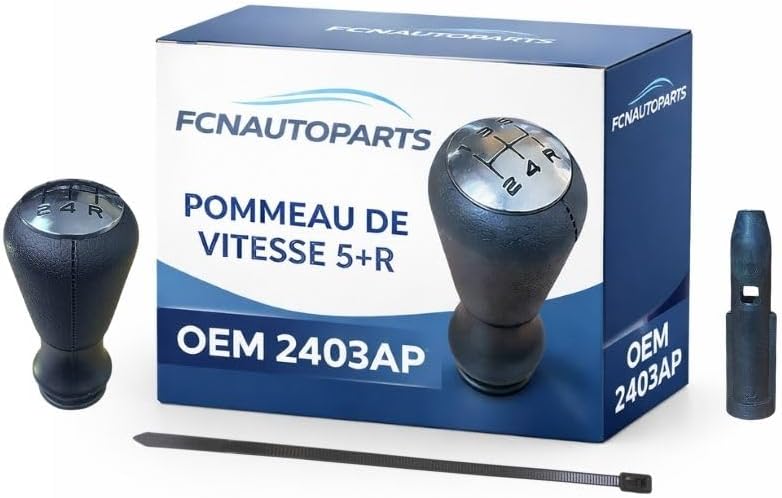 5-gang-schaltknauf + R Schaltknauf Kompatibel Mit Peugeot 106 206 306 406 Partner Expert Citroën Saxo C3 C4 Schaltknauf 206 Oem 2403ap